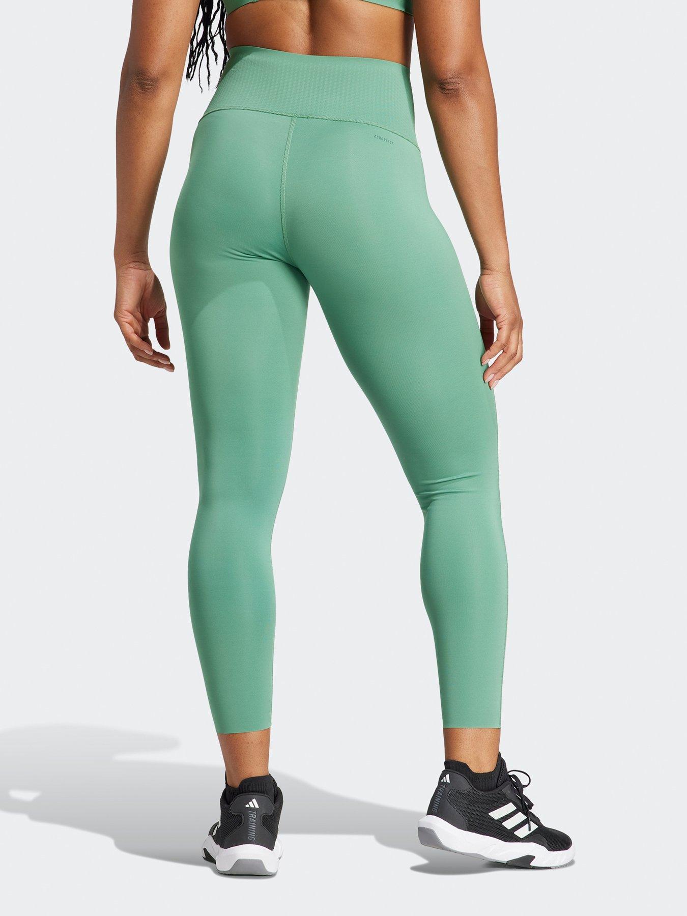 adidas-womens-training-optime-power-78-tights-greenstillFront