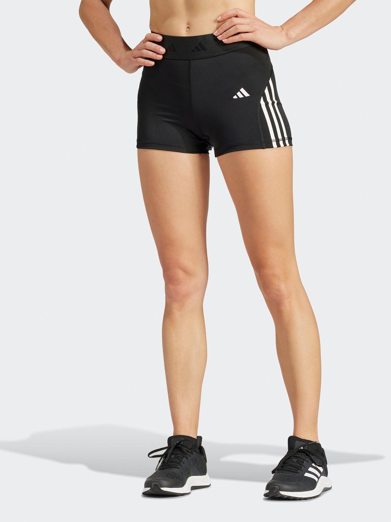 adidas Womens Training Hyperglam 3Inch Shorts - Black