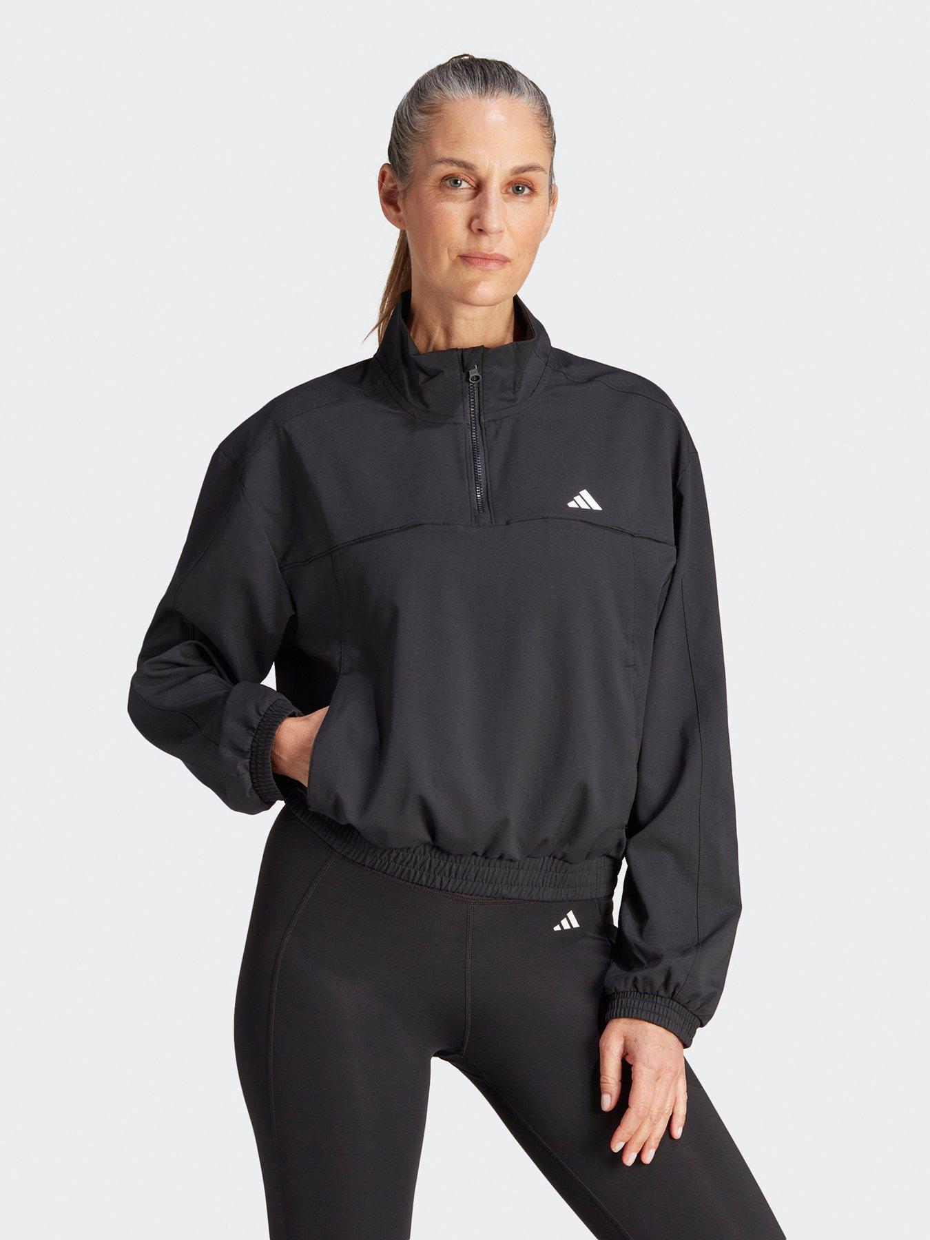 adidas-womens-train-essentials-14-zip-track-topnbsp--black