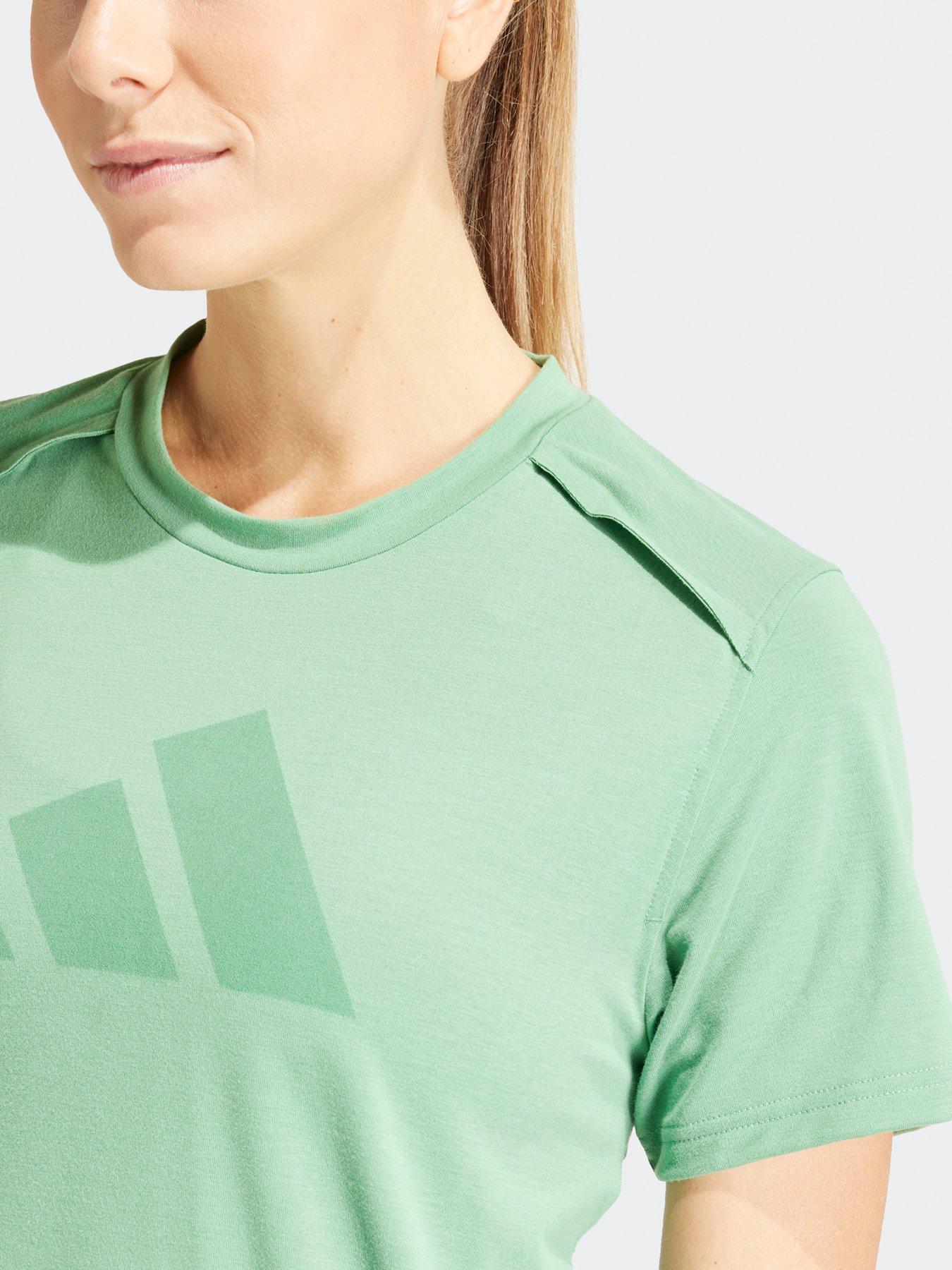 adidas-womens-training-power-t-shirt-greenoutfit