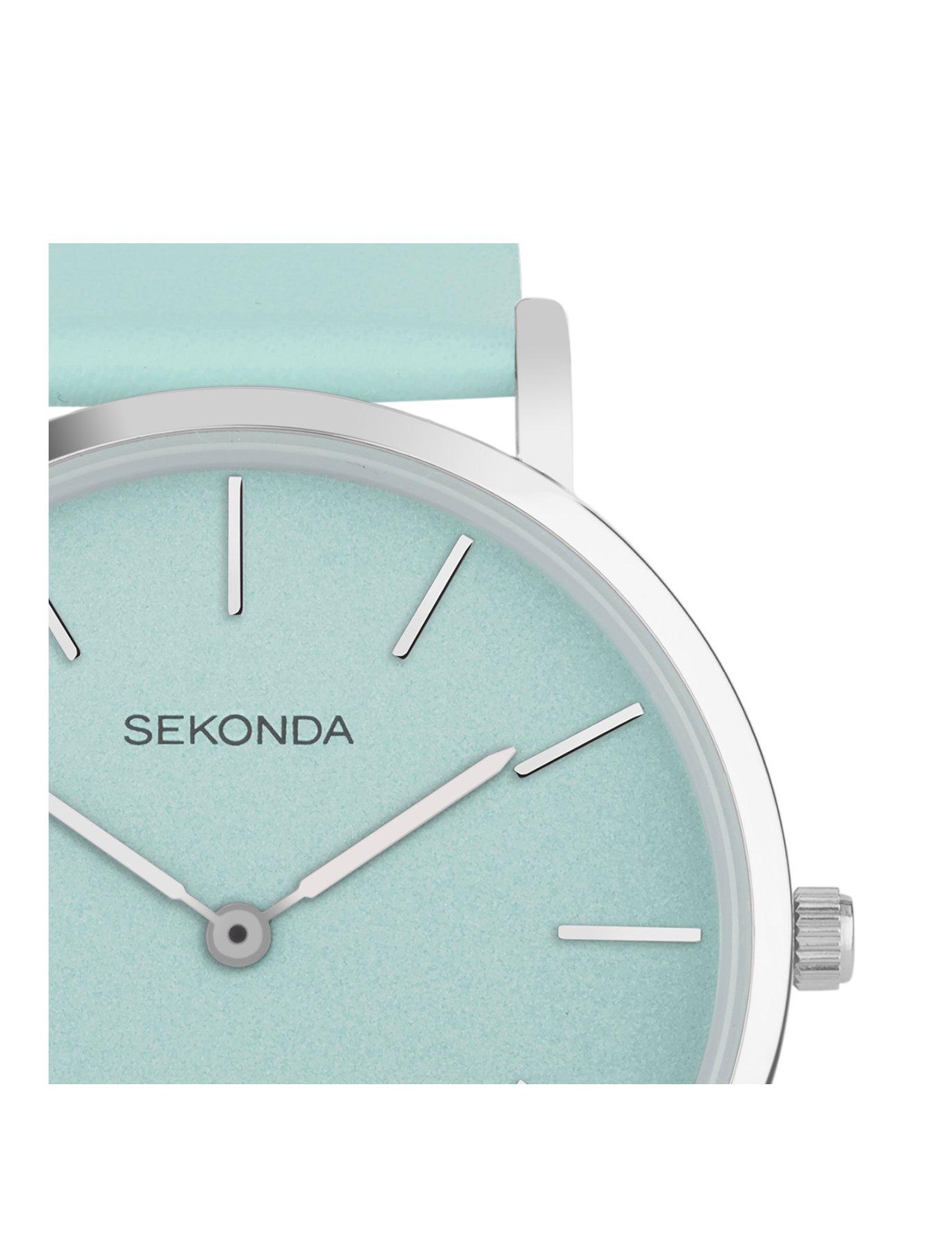 sekonda-ladiesnbspminimal-freya-light-green-leathernbspwatchstillFront