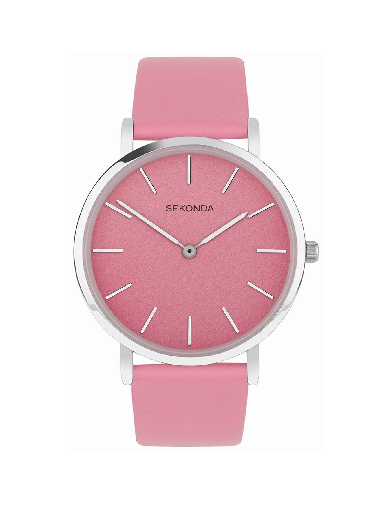 sekonda-ladies-minimal-freya-pink-leather-strap-watch