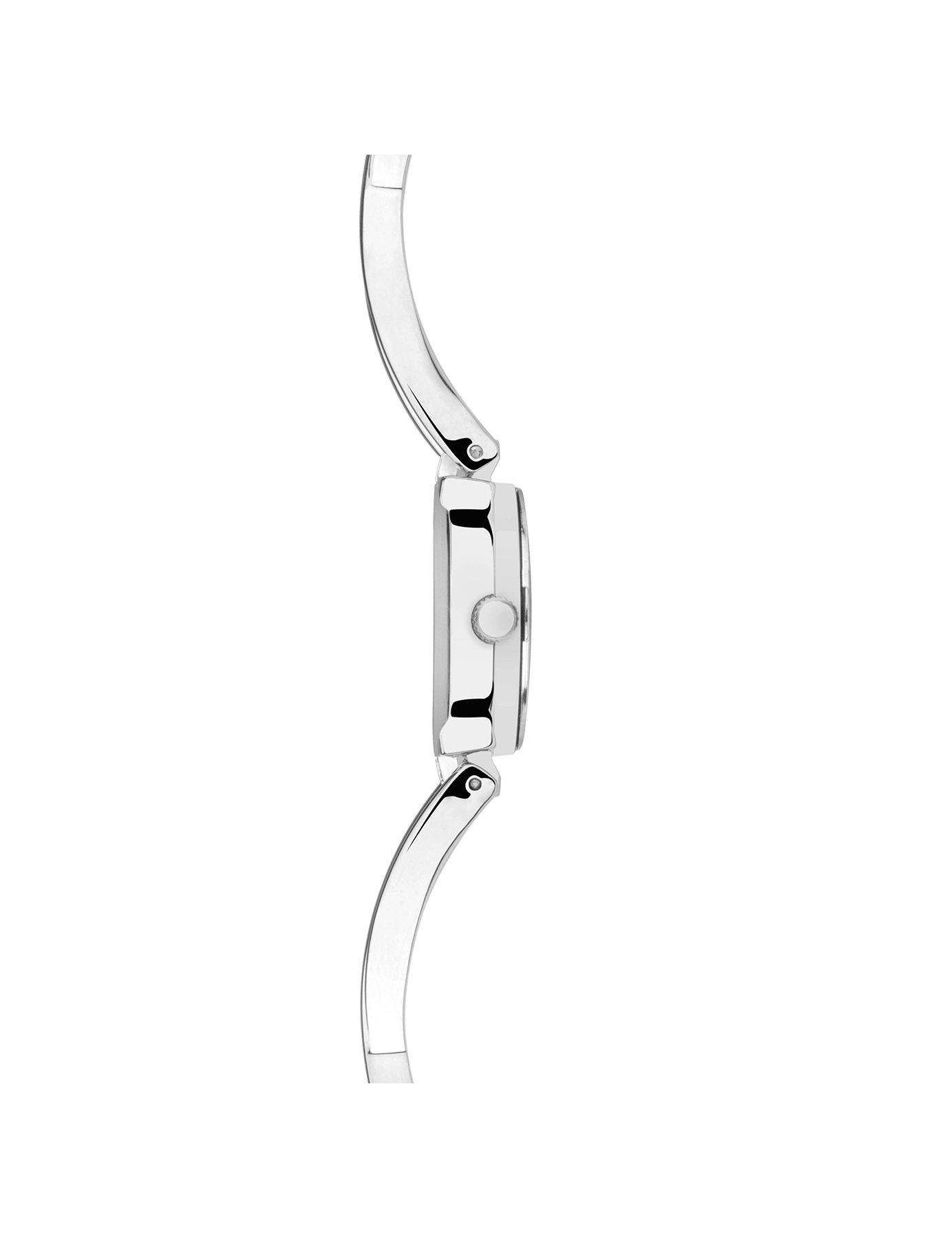 sekonda-sekonda-womens-silver-alloy-semi-bangle-with-silver-white-dial-analogue-watch-and-matching-pendant-and-earrings-gift-setoutfit