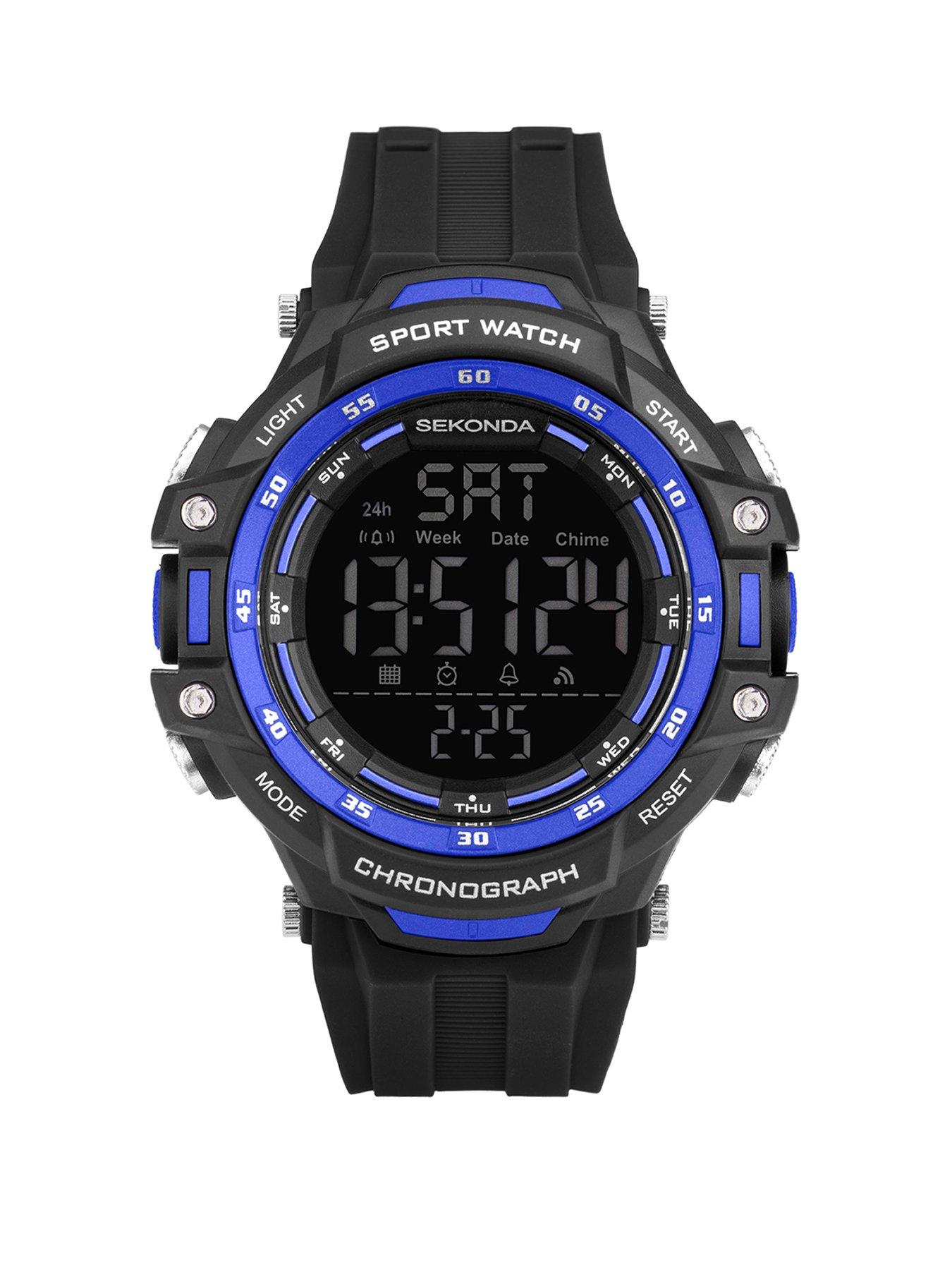 Sekonda digital dual time cheap watch