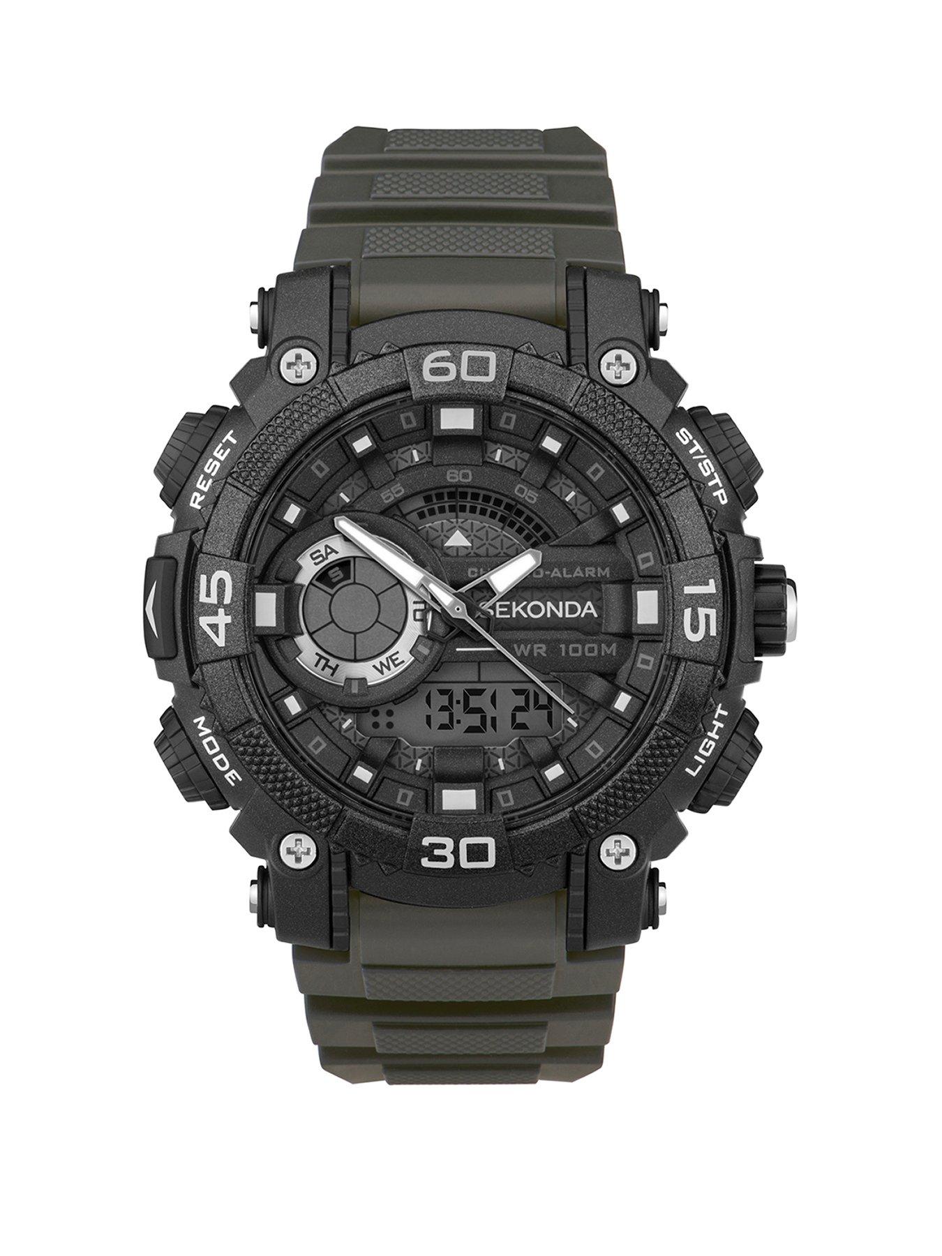 Sekonda cheap alarm chrono