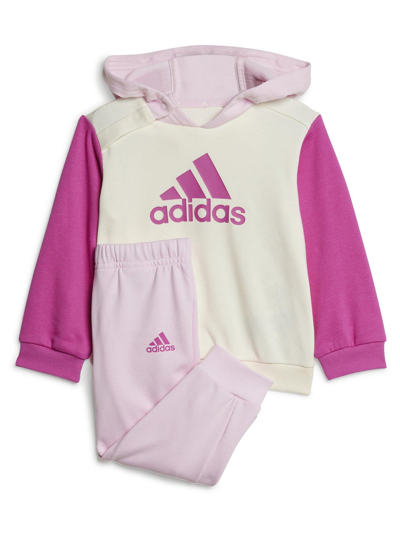 adidas-sportswear-infant-colorblock-hoodie-and-jogger-set-pink-multi