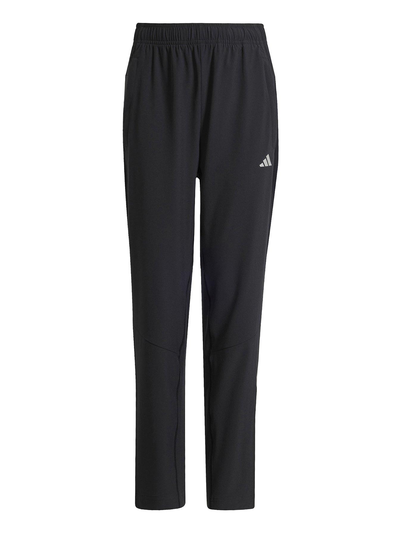 adidas-junior-unisex-training-woven-pants-bla-black