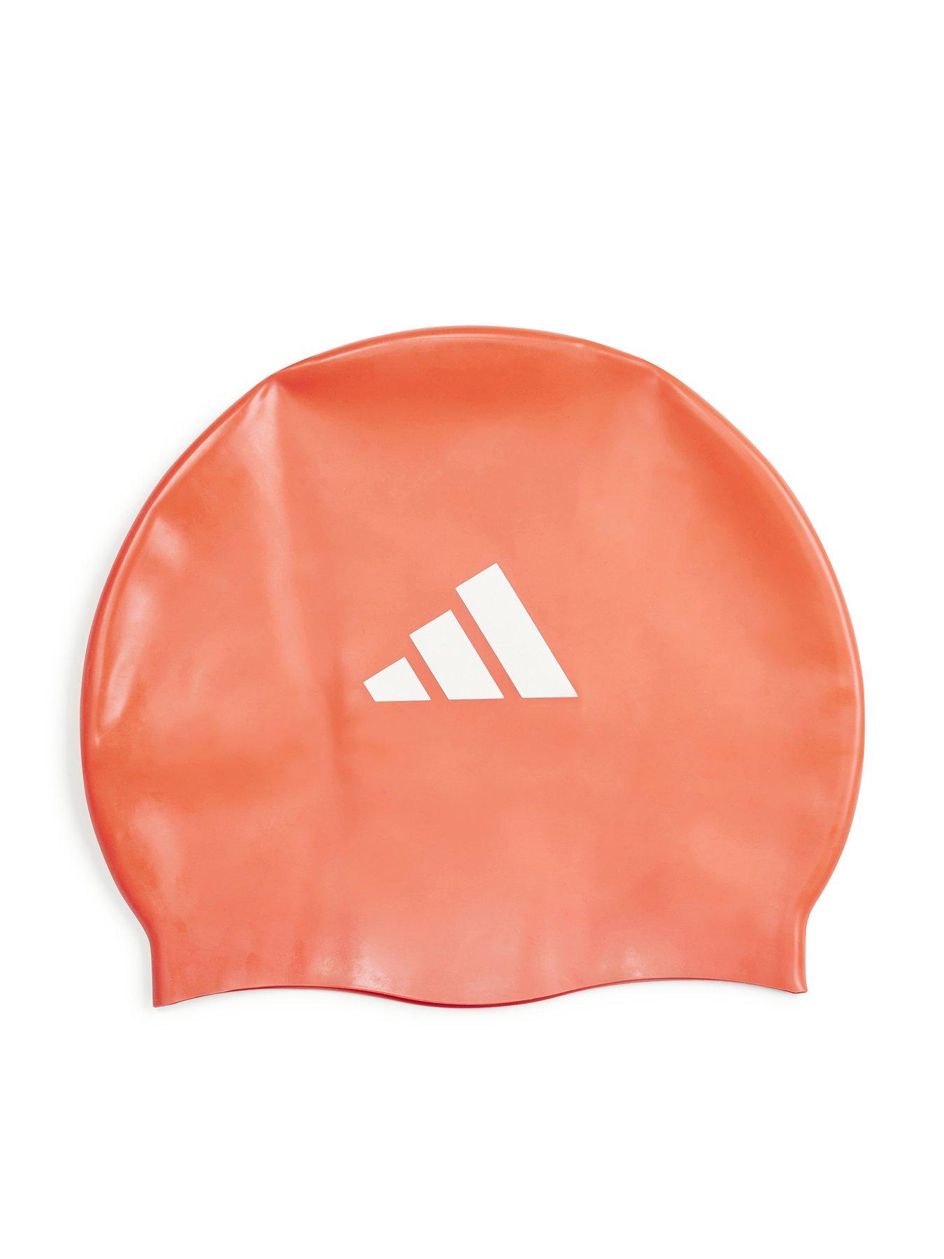 adidas-kids-swimming-cap-redfront