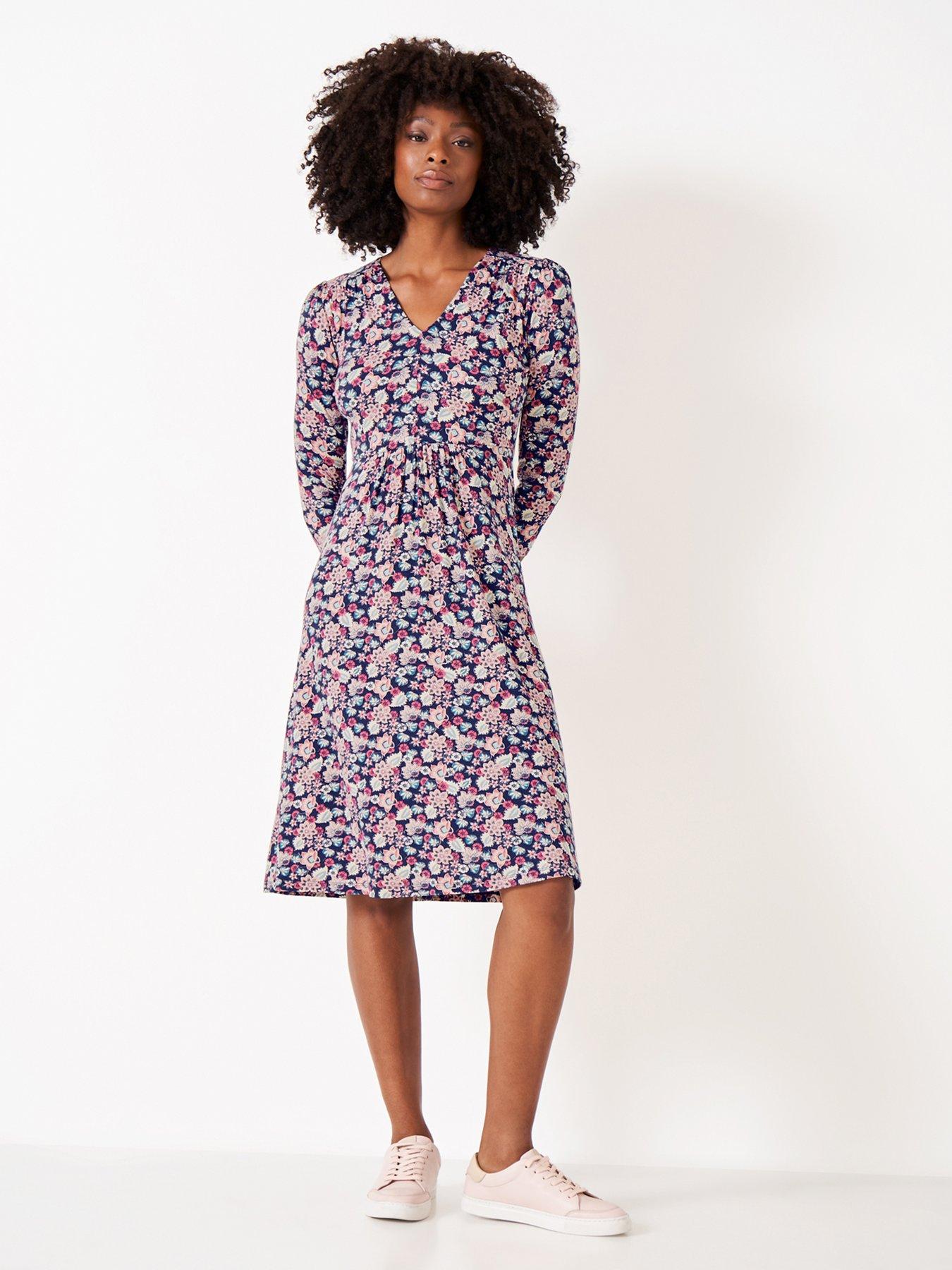 Calf length hot sale jersey dress