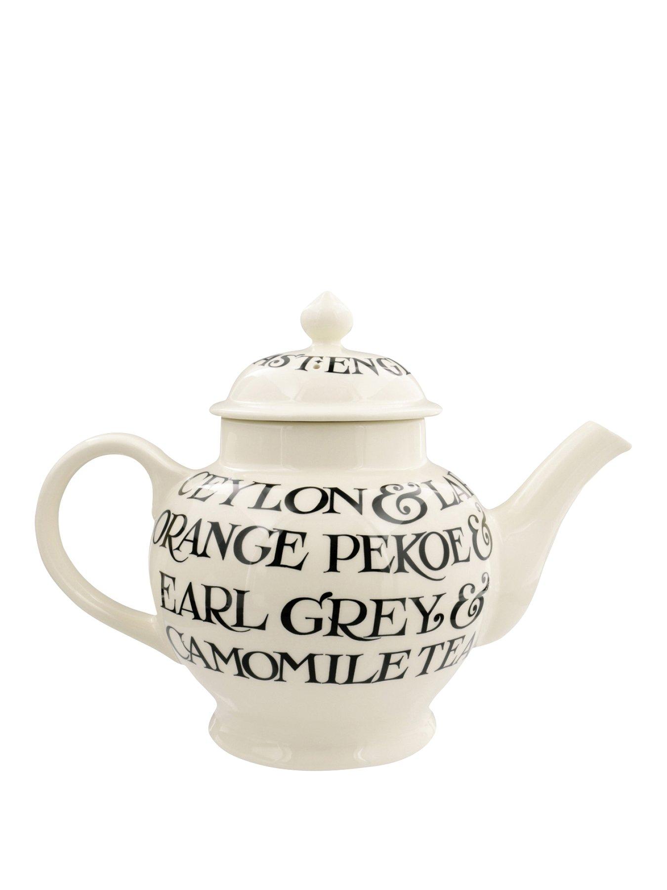 undefined Black Toast 4 Mug Teapot Boxed