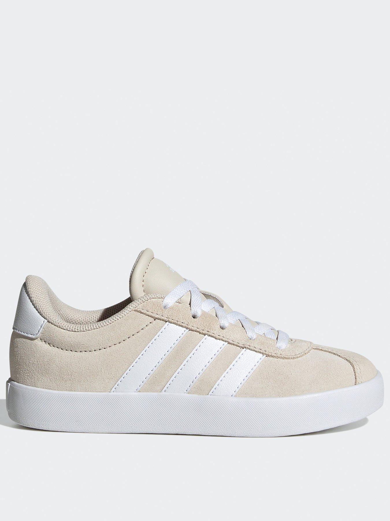 Image 1 of 7 of adidas Sportswear Unisex Kids Vl Court 3.0 Trainers - Light Grey