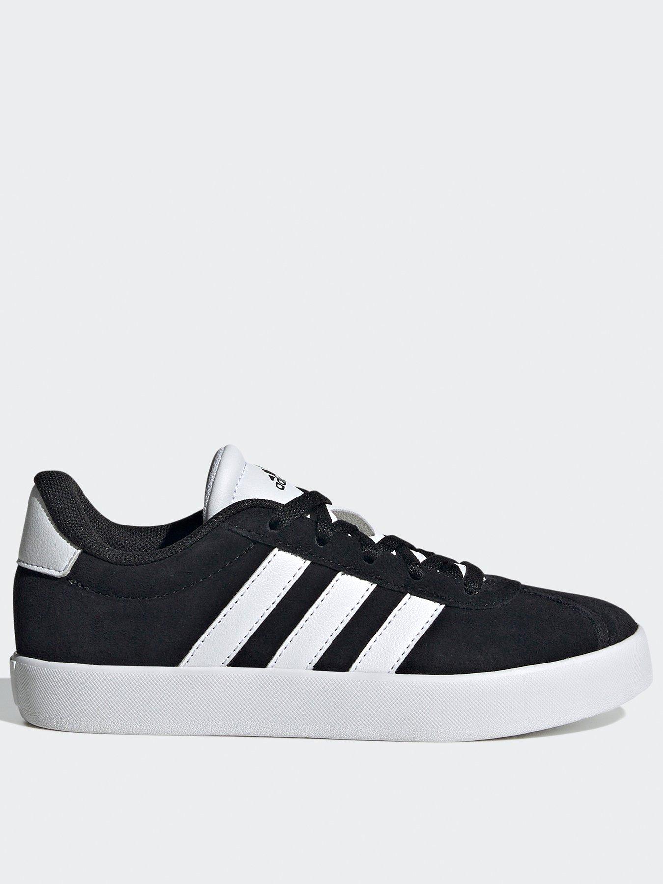 Image 1 of 7 of adidas Sportswear Unisex Kids Vl Court 3.0 Trainers - Black/White