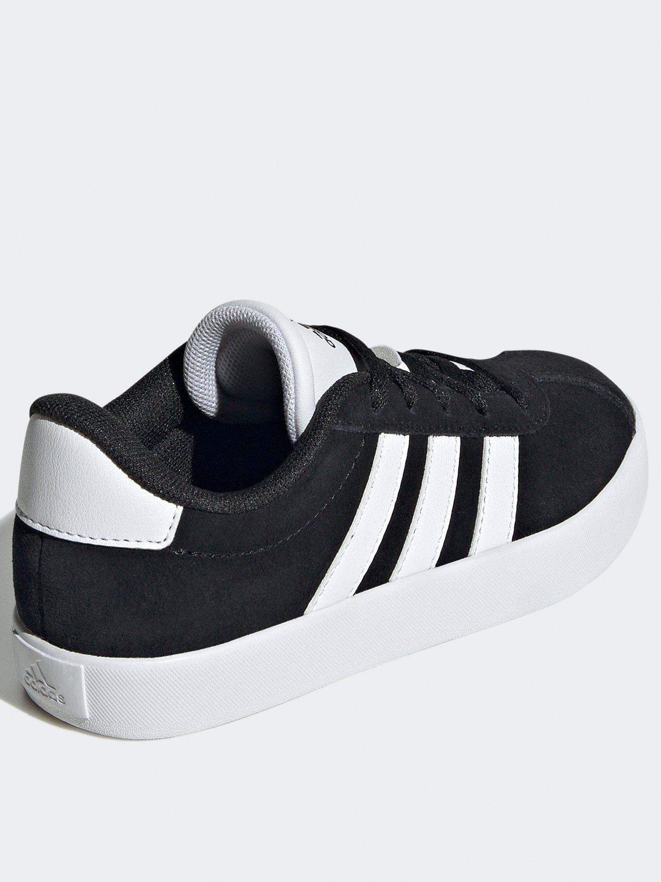 Image 3 of 7 of adidas Sportswear Unisex Kids Vl Court 3.0 Trainers - Black/White