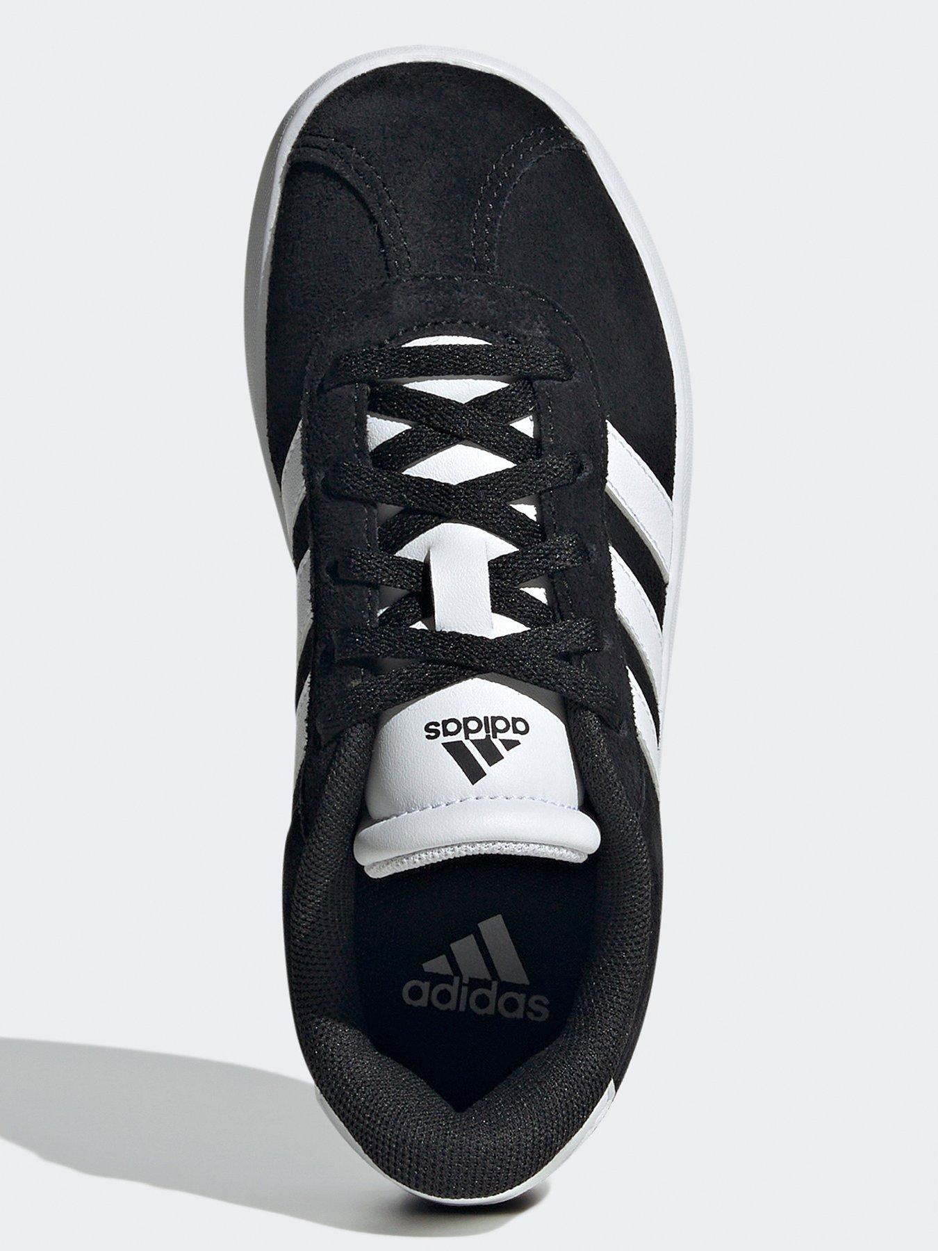 Image 4 of 7 of adidas Sportswear Unisex Kids Vl Court 3.0 Trainers - Black/White