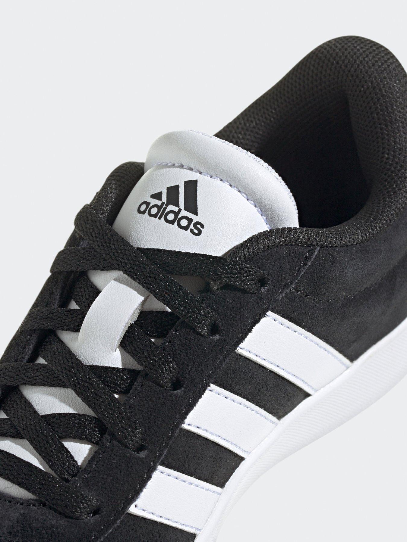 Image 6 of 7 of adidas Sportswear Unisex Kids Vl Court 3.0 Trainers - Black/White