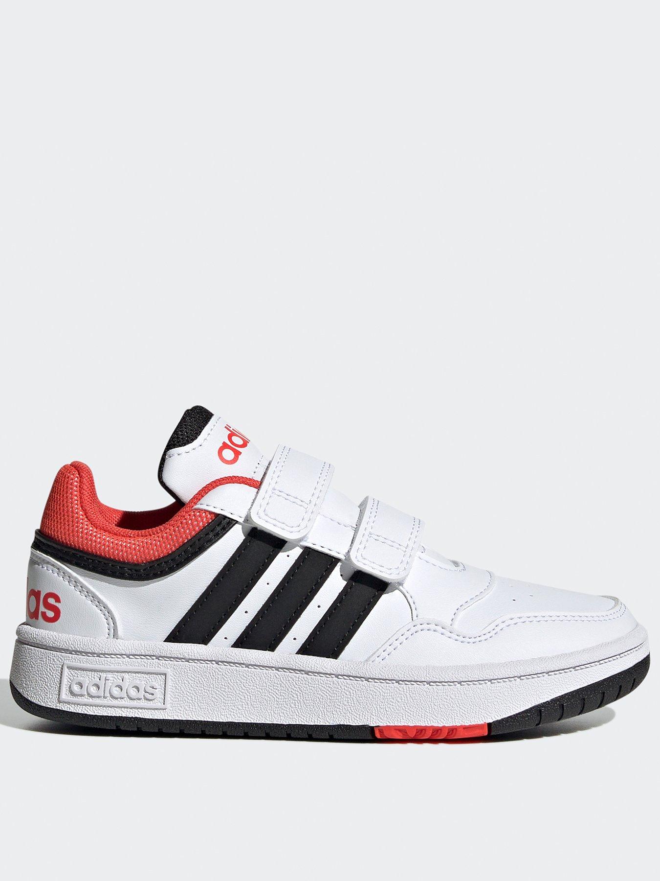 adidas Sportswear Unisex Kids Hoops 3.0 Trainers White Black Red Very Ireland