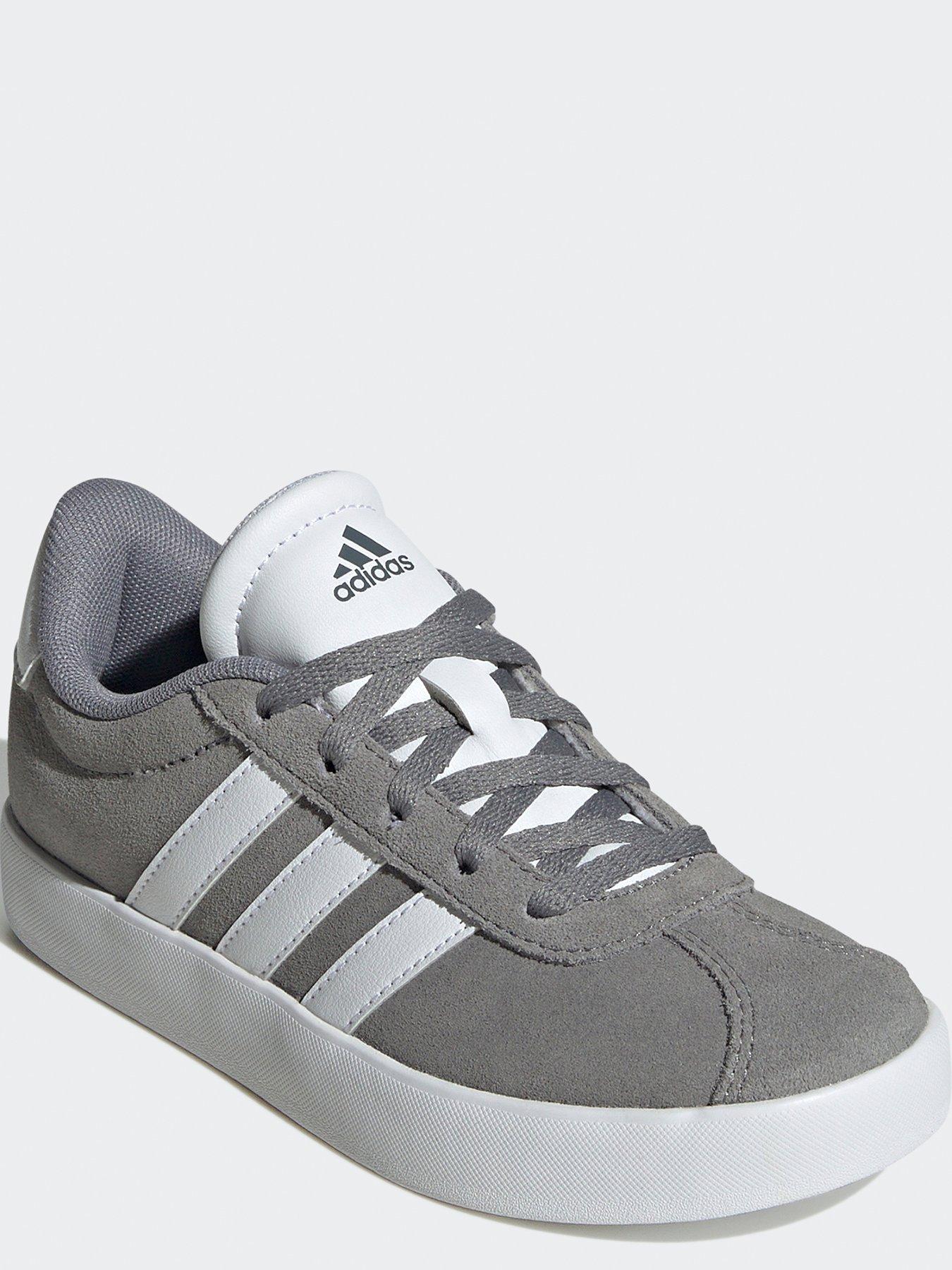 Image 2 of 7 of adidas Sportswear Unisex Kids Vl Court 3.0 Trainers - Grey