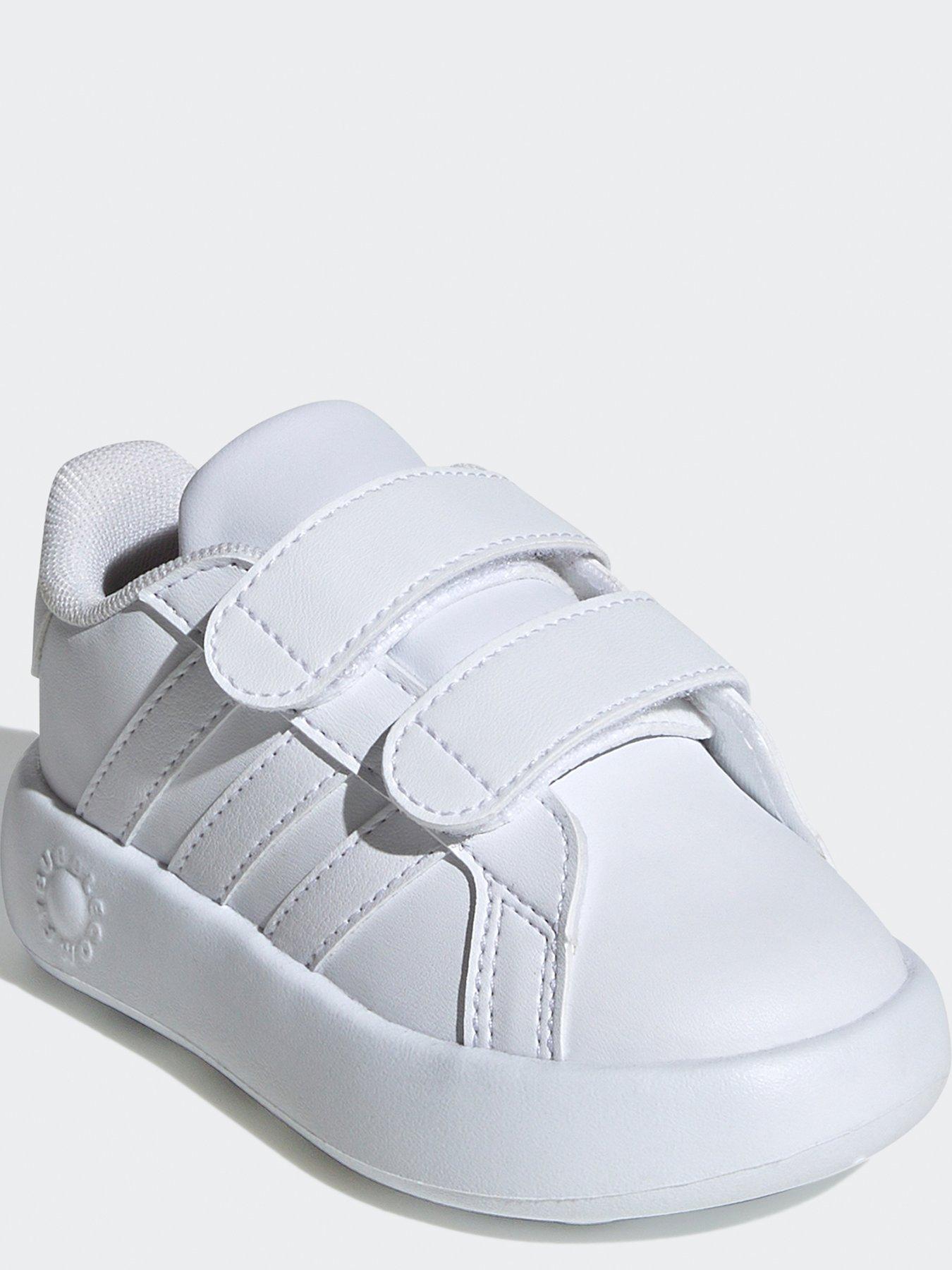 adidas-sportswear-unisex-infant-grand-court-20-trainers-whitestillFront