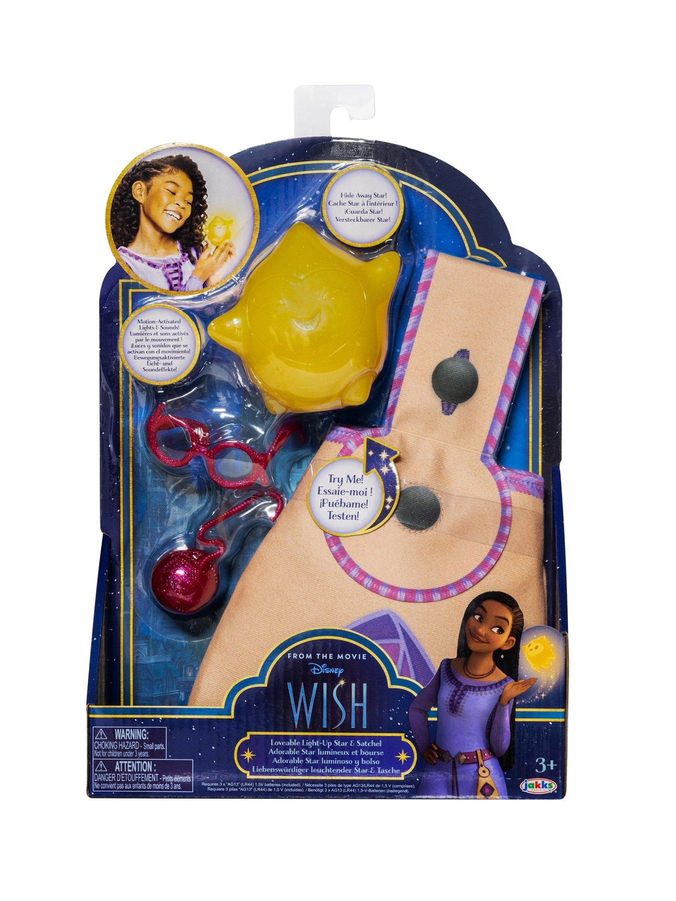 Disney's Wish Star & Valentino Mini Playset with Goat & Star Mini Figures,  Plus 10 Accessories