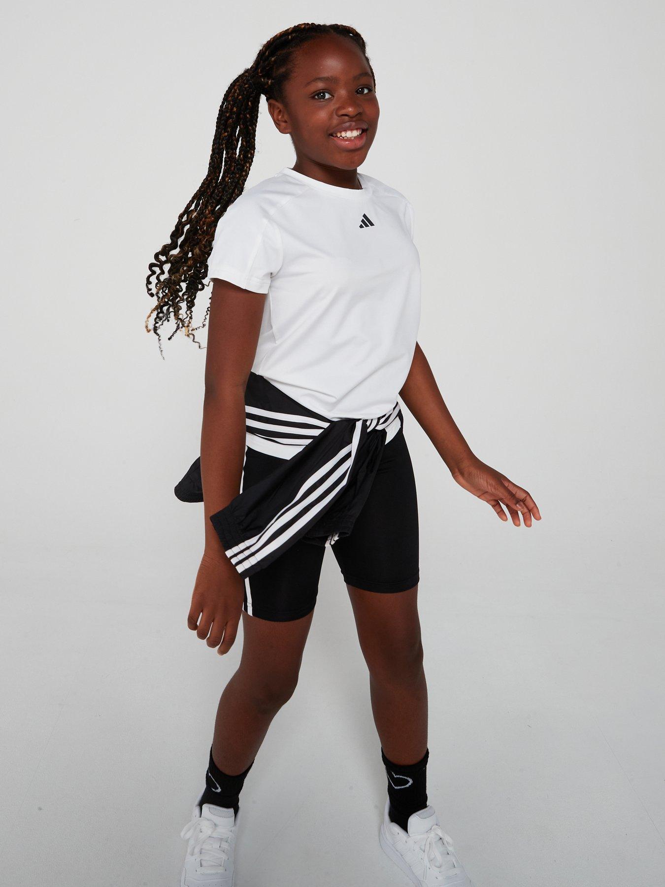 adidas-junior-girls-train-essentials-3-stripe-tee-amp-short-set-whiteback