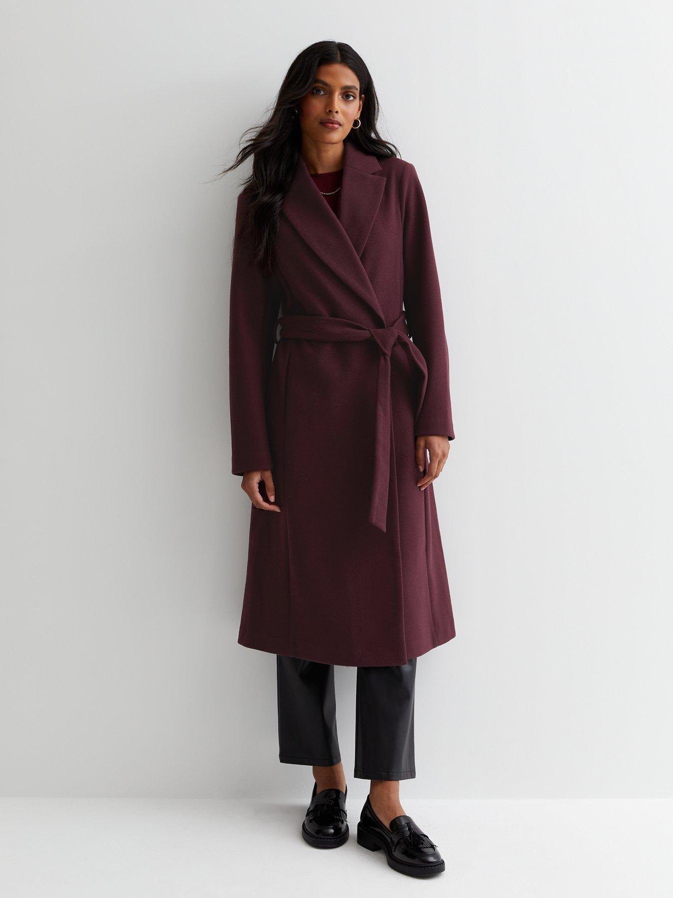 New look best sale longline coat