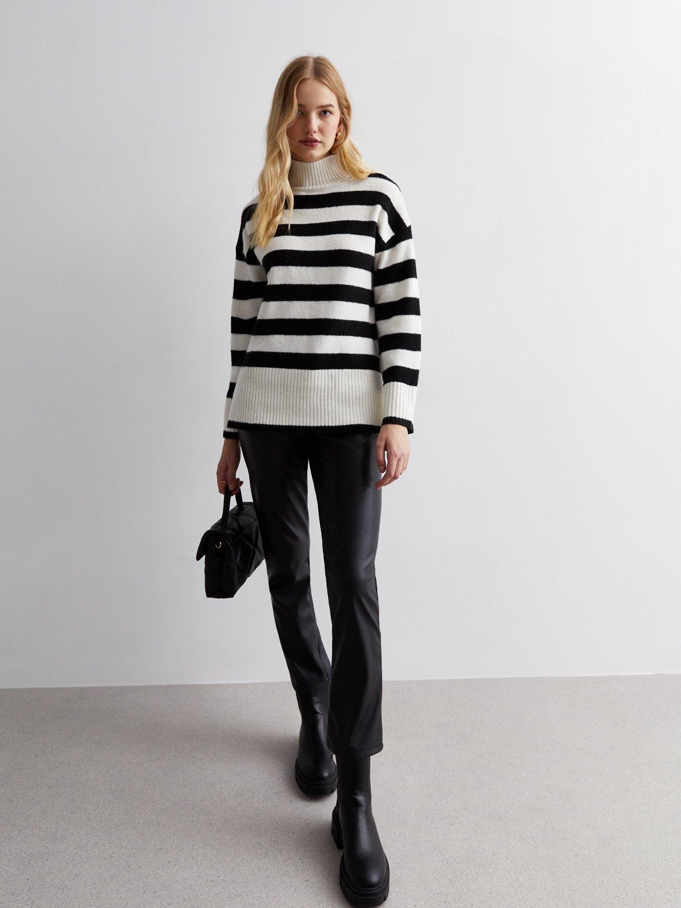 new-look-white-stripe-stand-neck-longline-jumperback