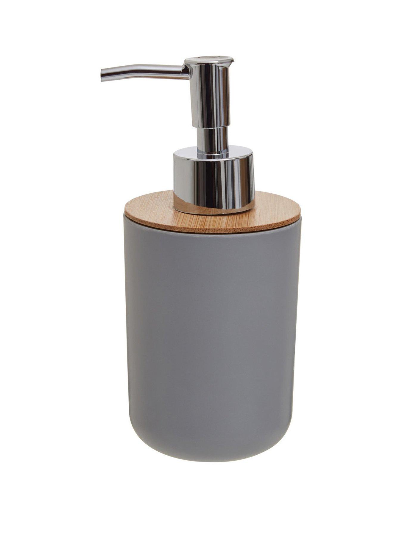 premier-housewares-canyon-grey-300ml-lotion-dispenser