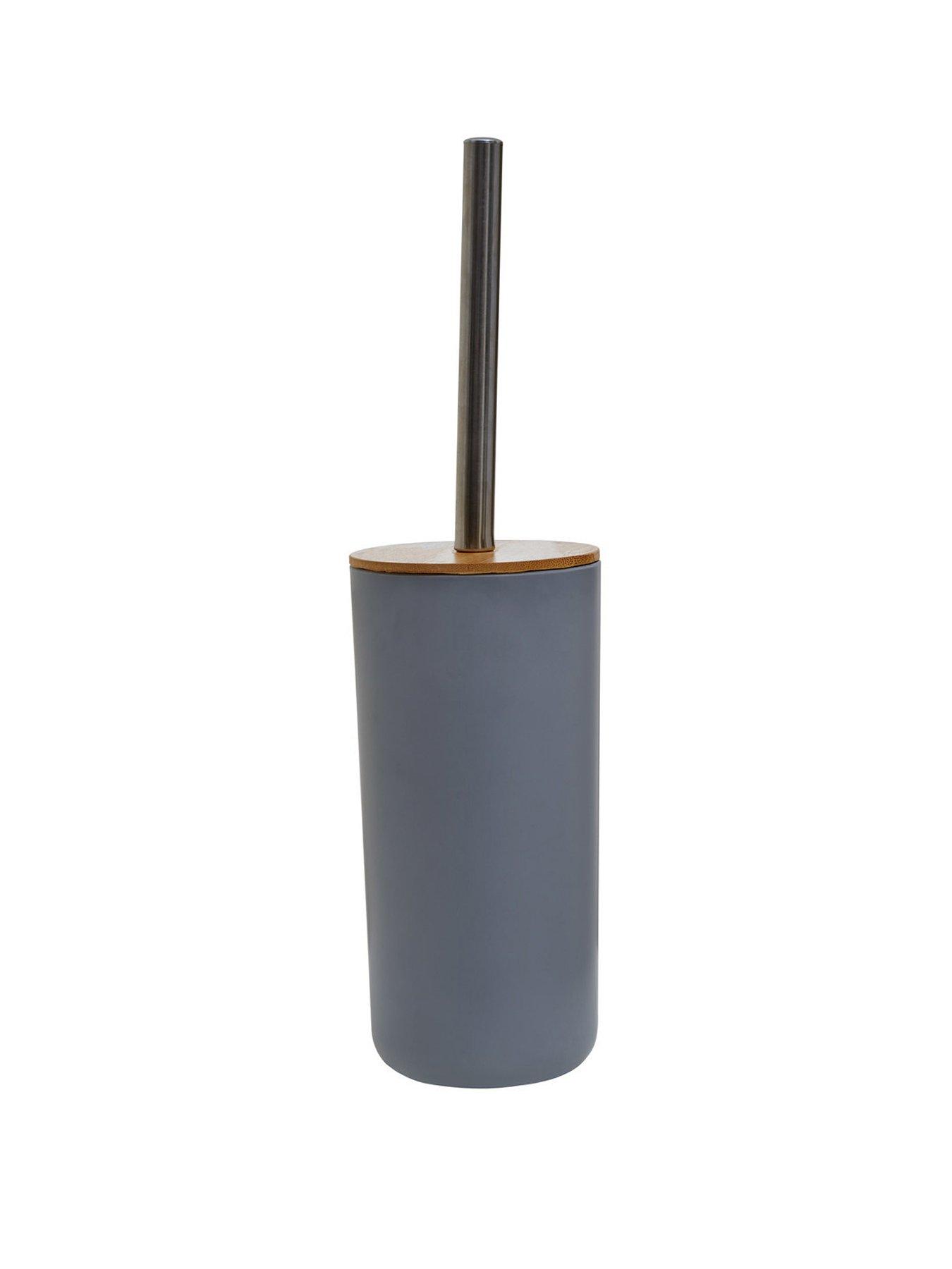 Image of Premier Housewares Canyon Grey Toilet Brush Holder