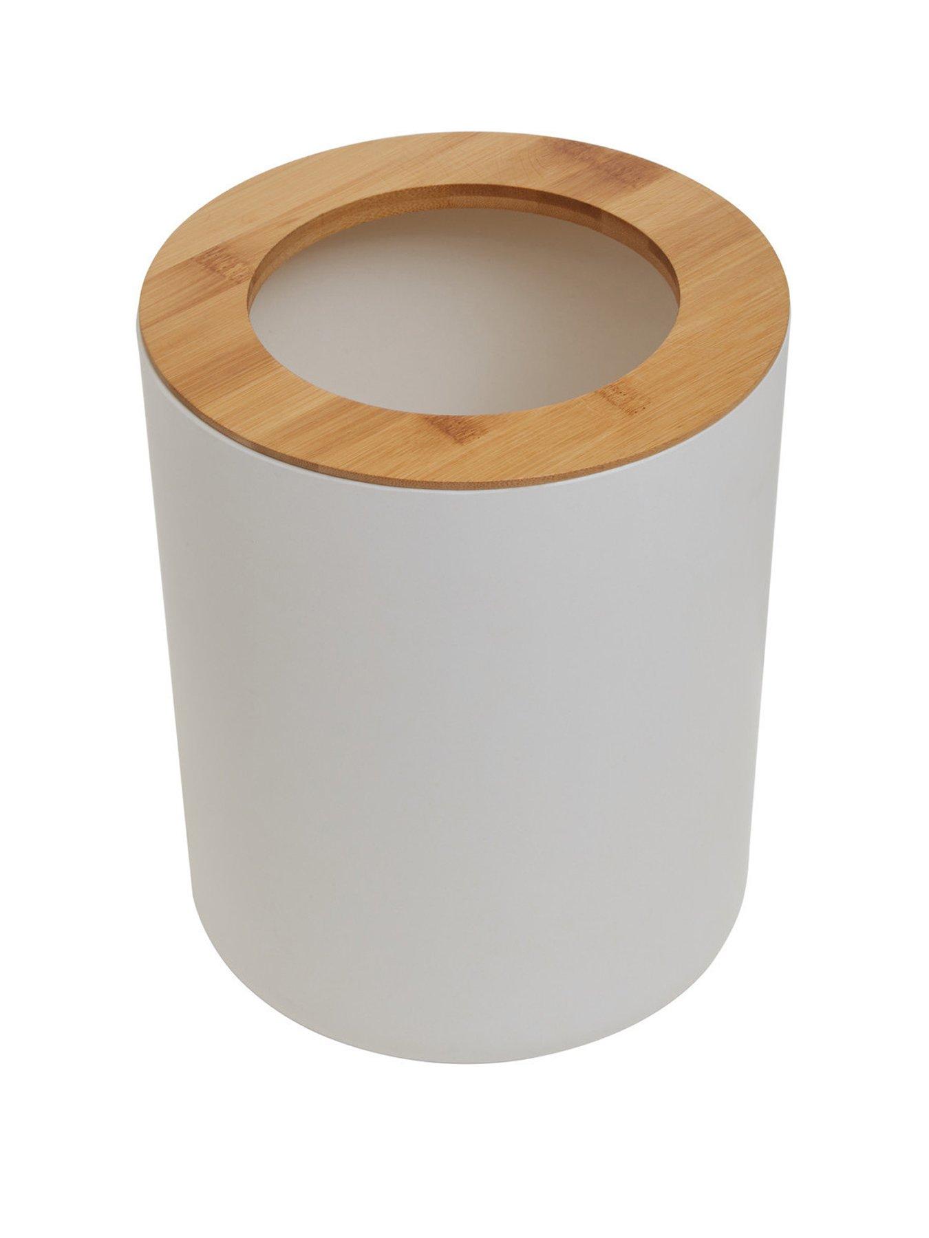 Image of Premier Housewares Canyon White Dust Bin