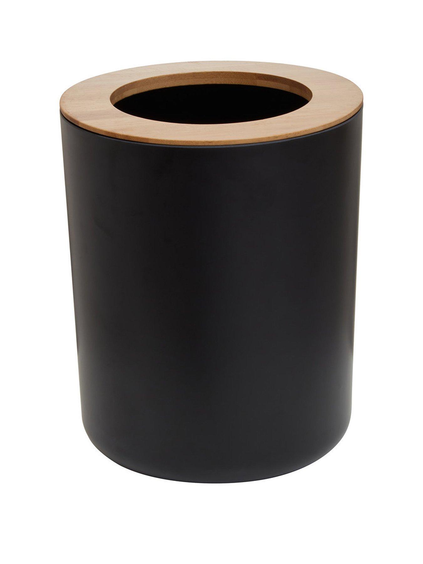 premier-housewares-canyon-black-dust-bin