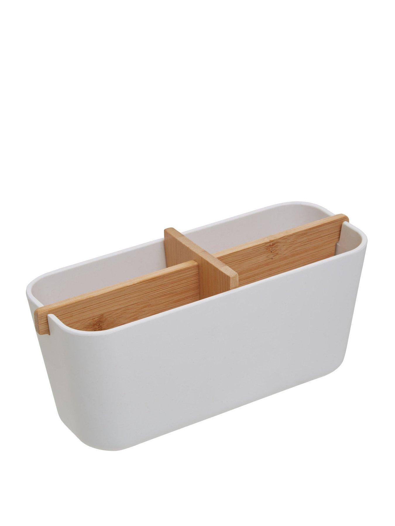 premier-housewares-canyon-white-organiserfront