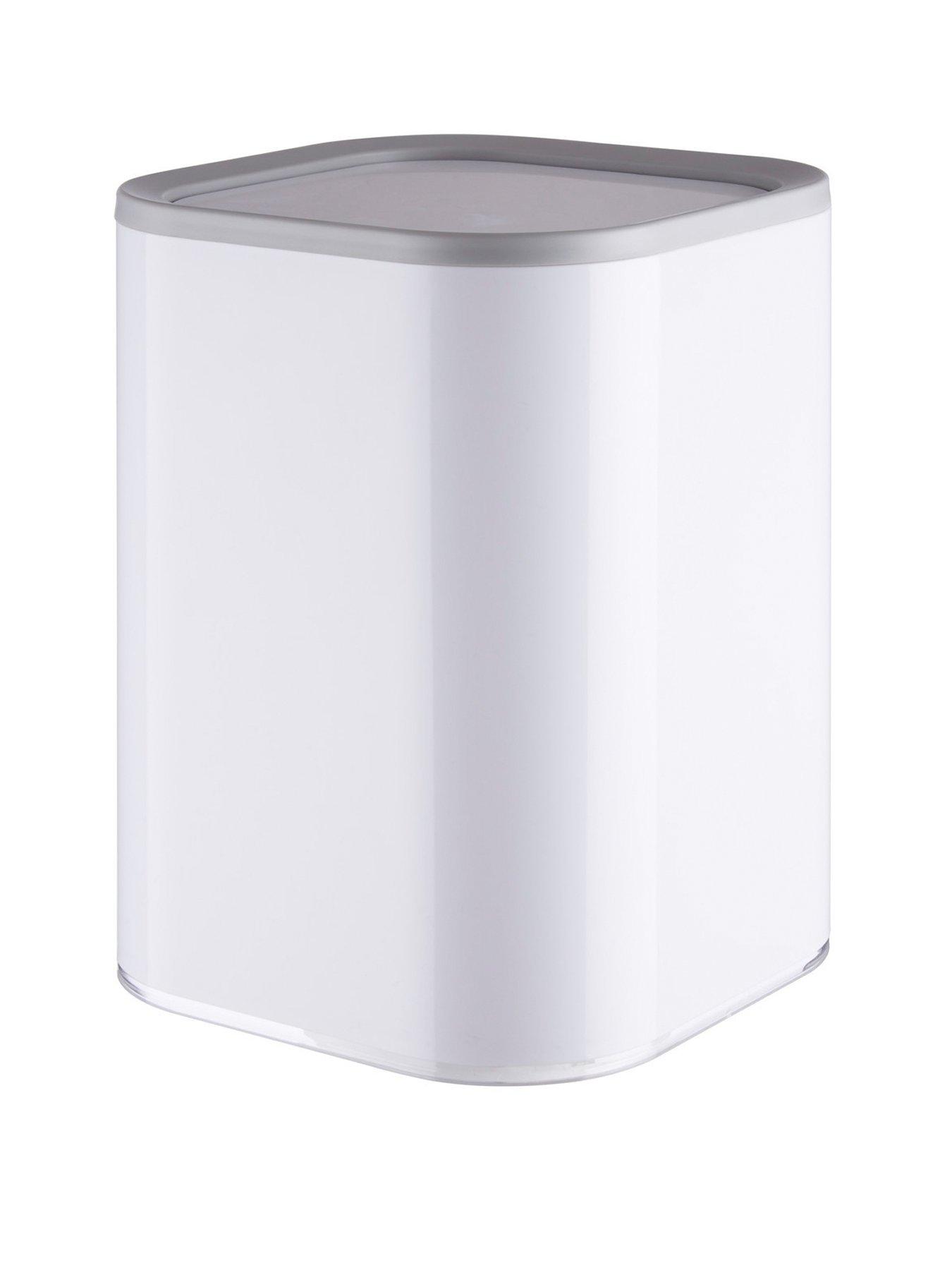 Image of Premier Housewares Ando White Acrylic Waste Bin