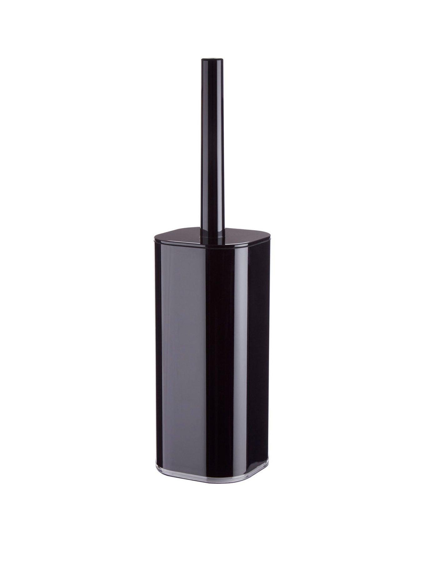 premier-housewares-ando-black-acrylic-toilet-brush-holder