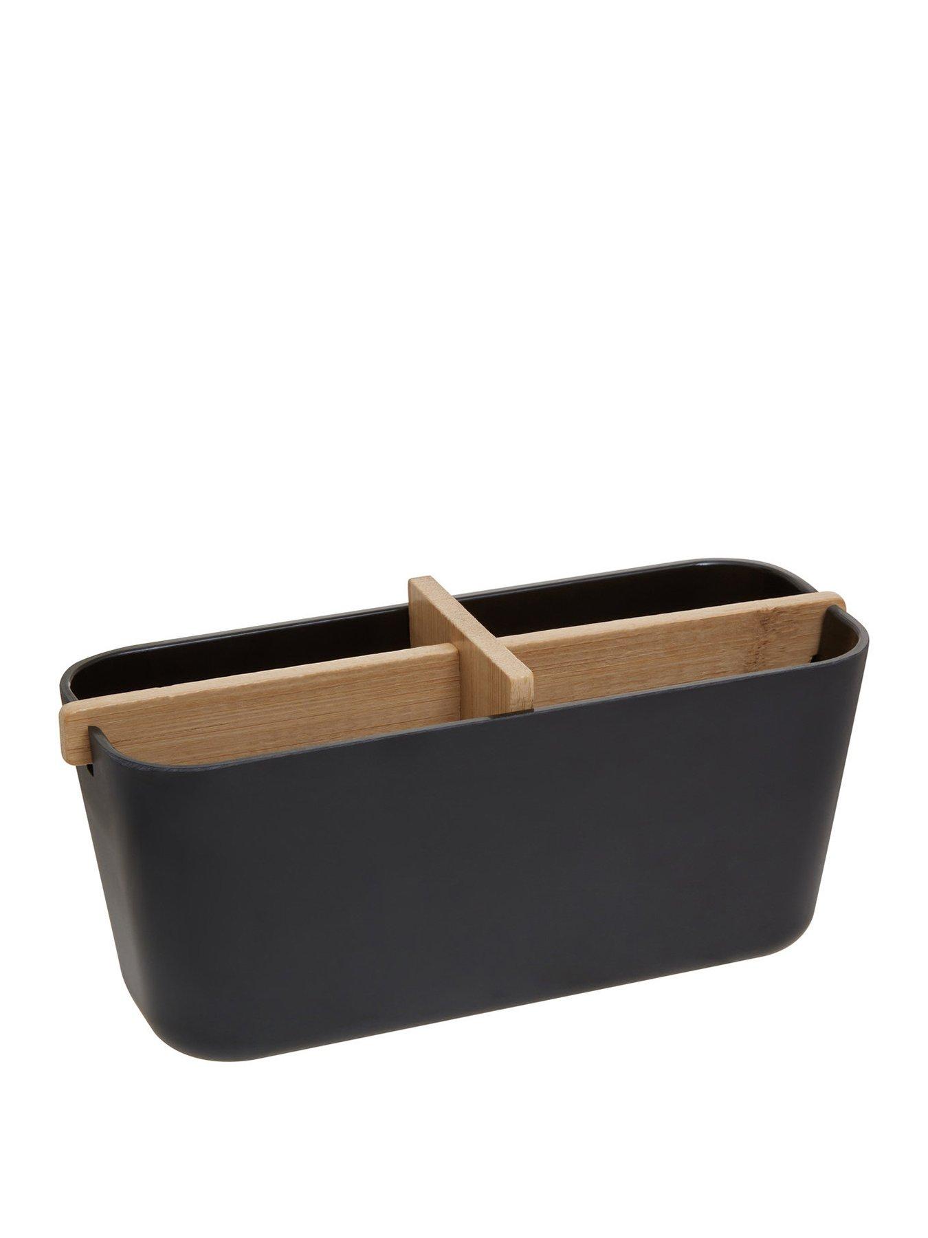 premier-housewares-canyon-black-organiserfront