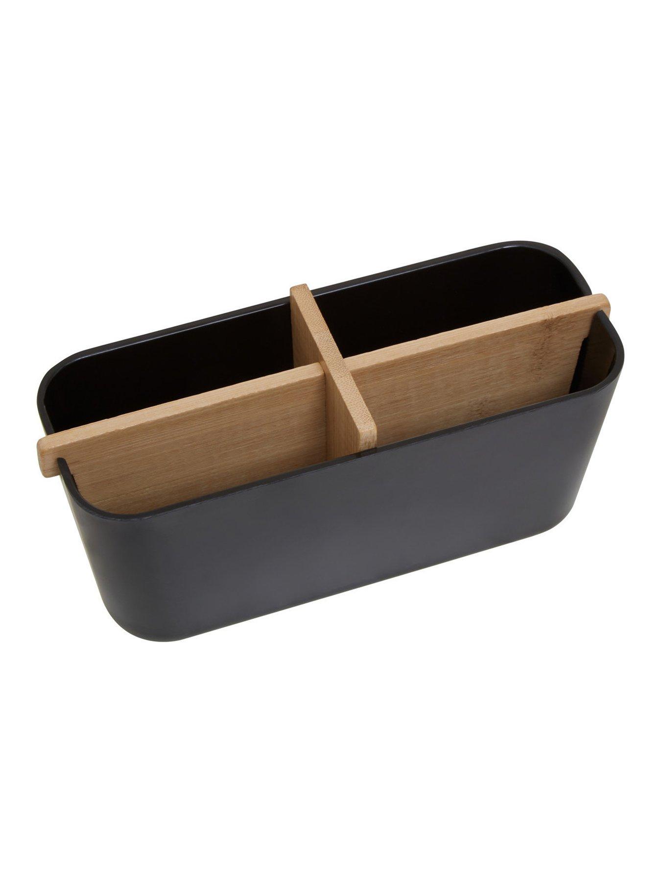 premier-housewares-canyon-black-organiserstillFront