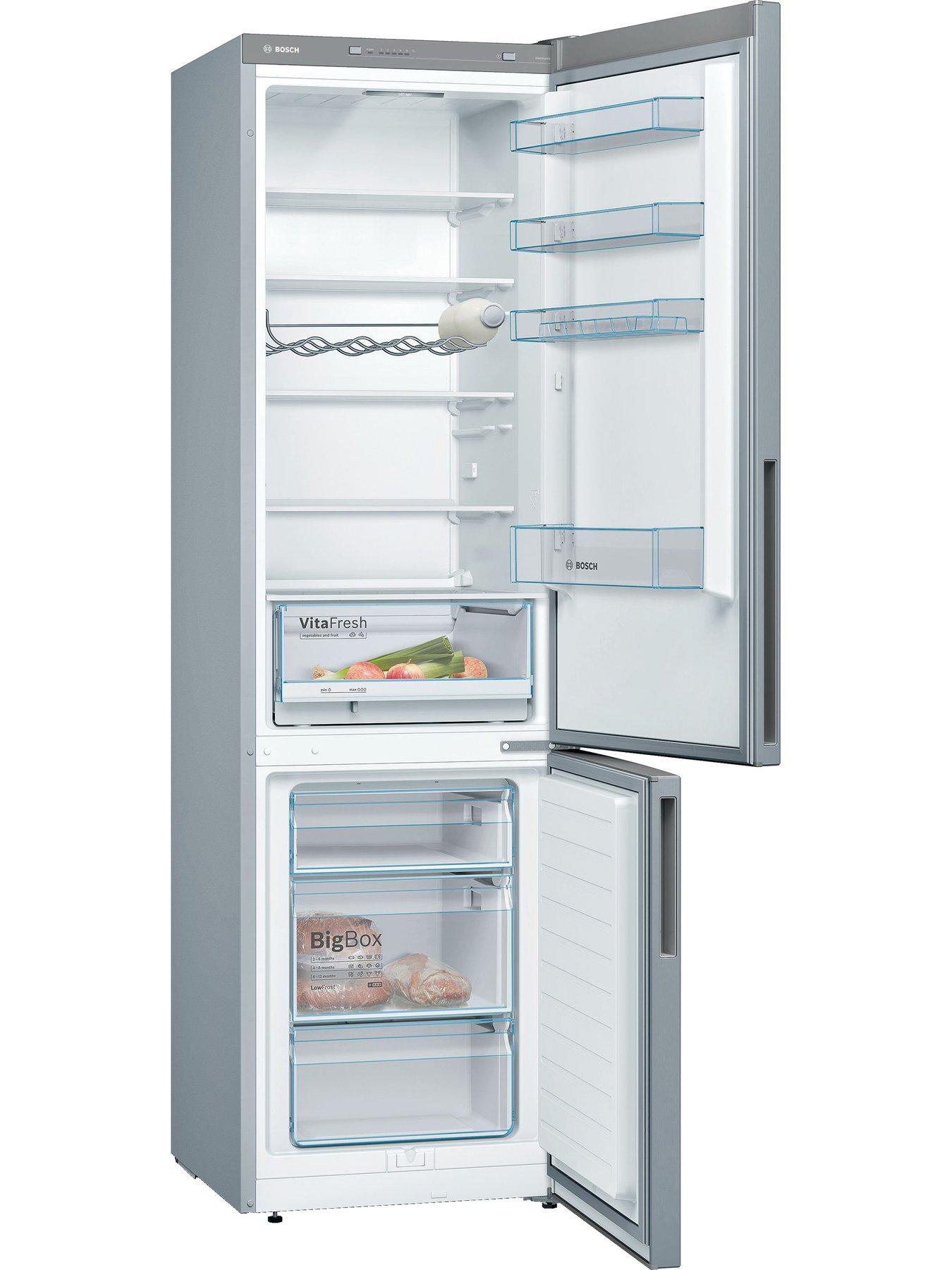 bosch-series-4nbspkgv39vleag-60cm-wide-vitafresh-7030-split-low-frost-fridge-freezer-silverstillFront