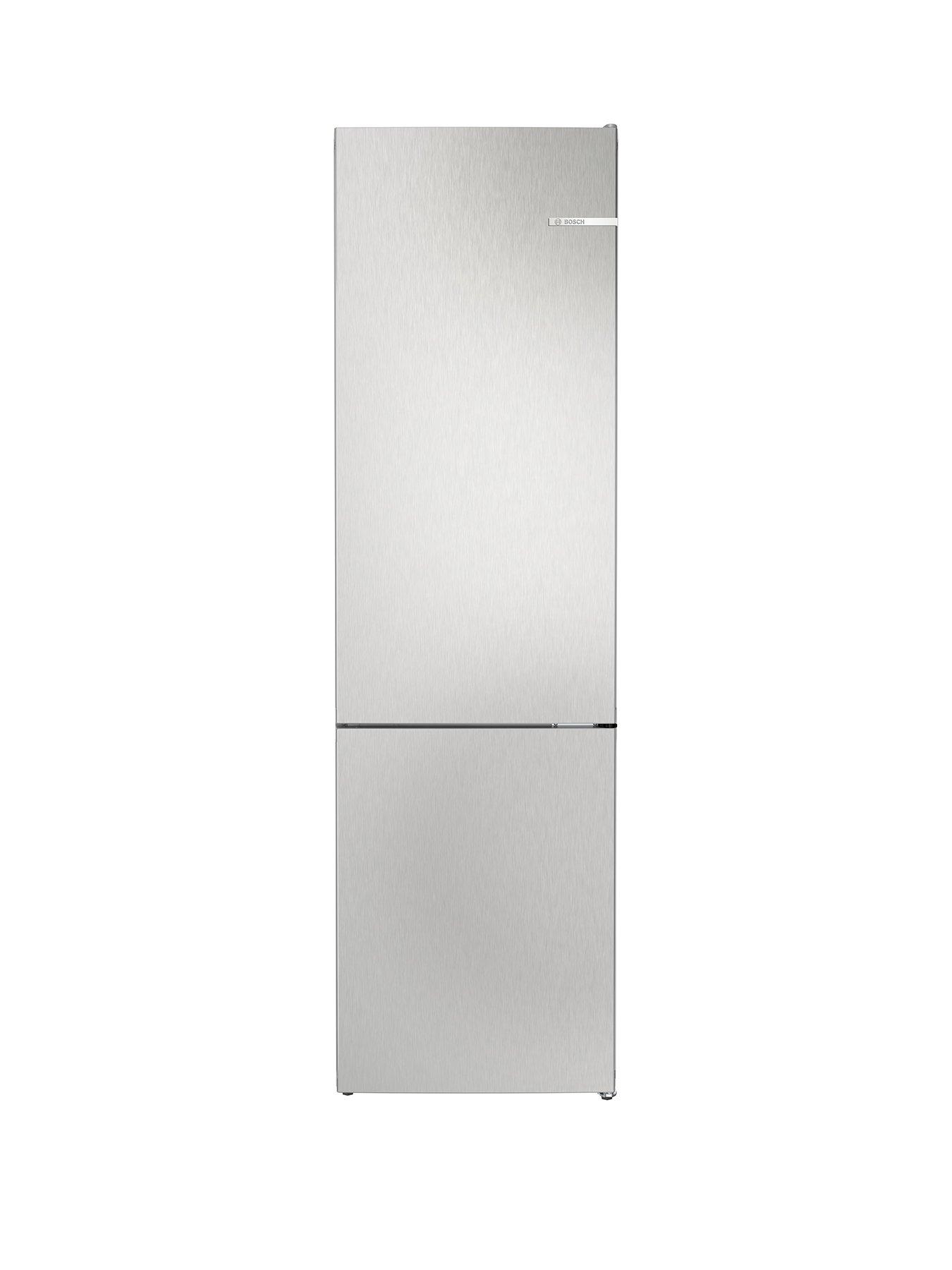 bosch-series-4-kgn392ldfg-203cm-7030-frost-free-fridge-freezer-silver-d-rated