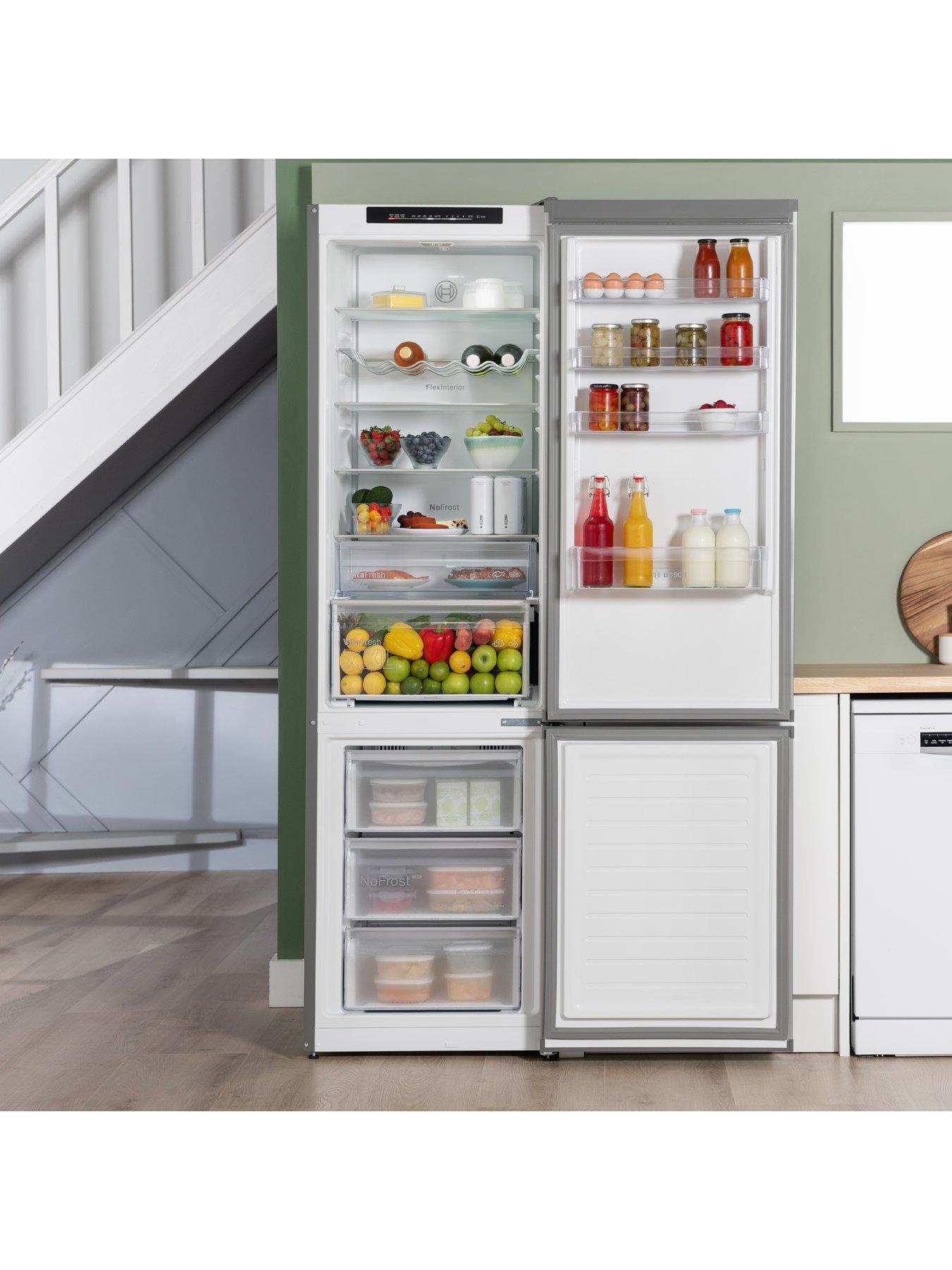 bosch-series-4nbspkgn392ldfg-60cm-wide-vitafresh-no-frost-fridge-freezer-silverstillFront