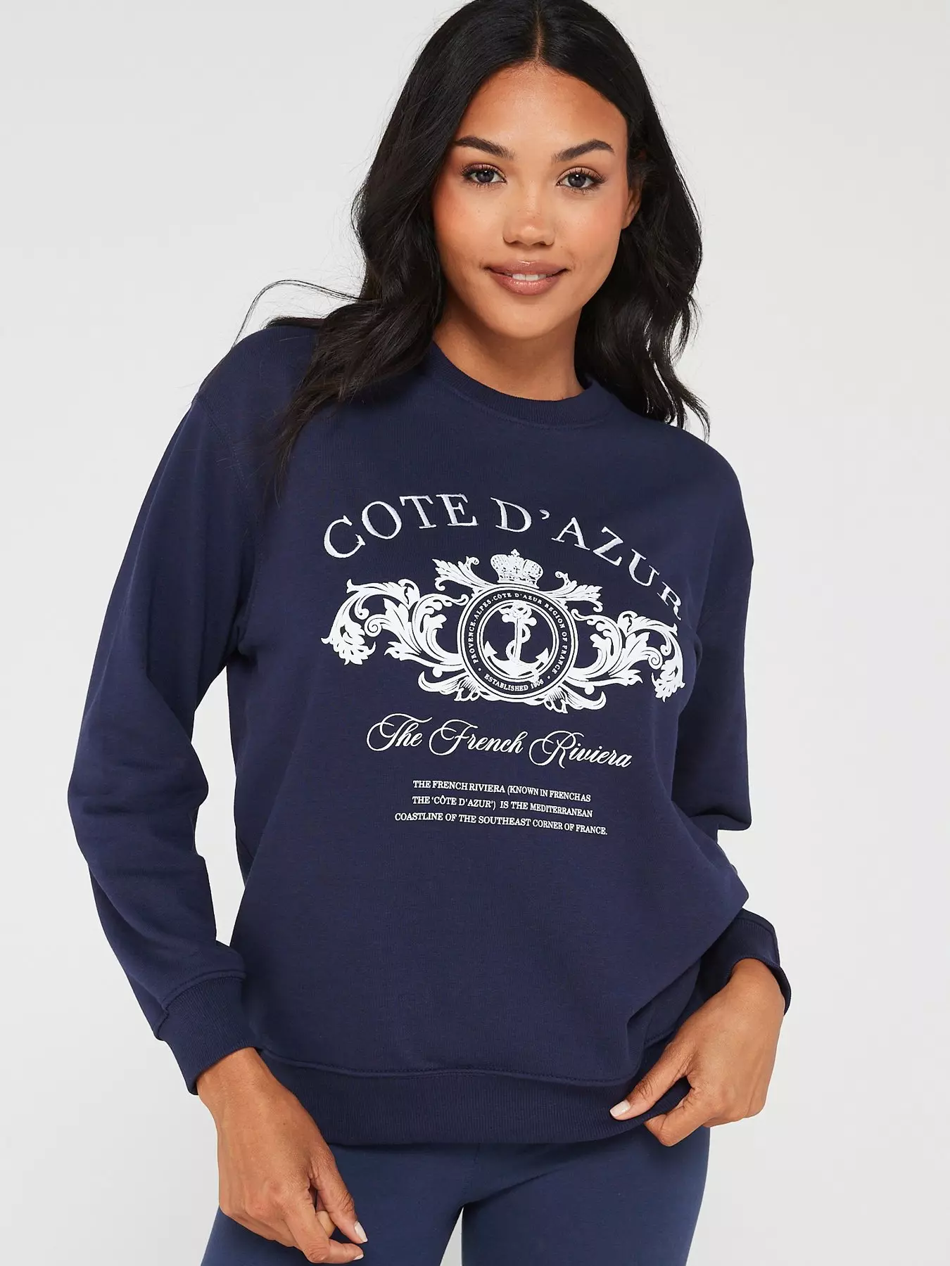 Cote D'azur Sweatshirt Varsity Cote D'azur 