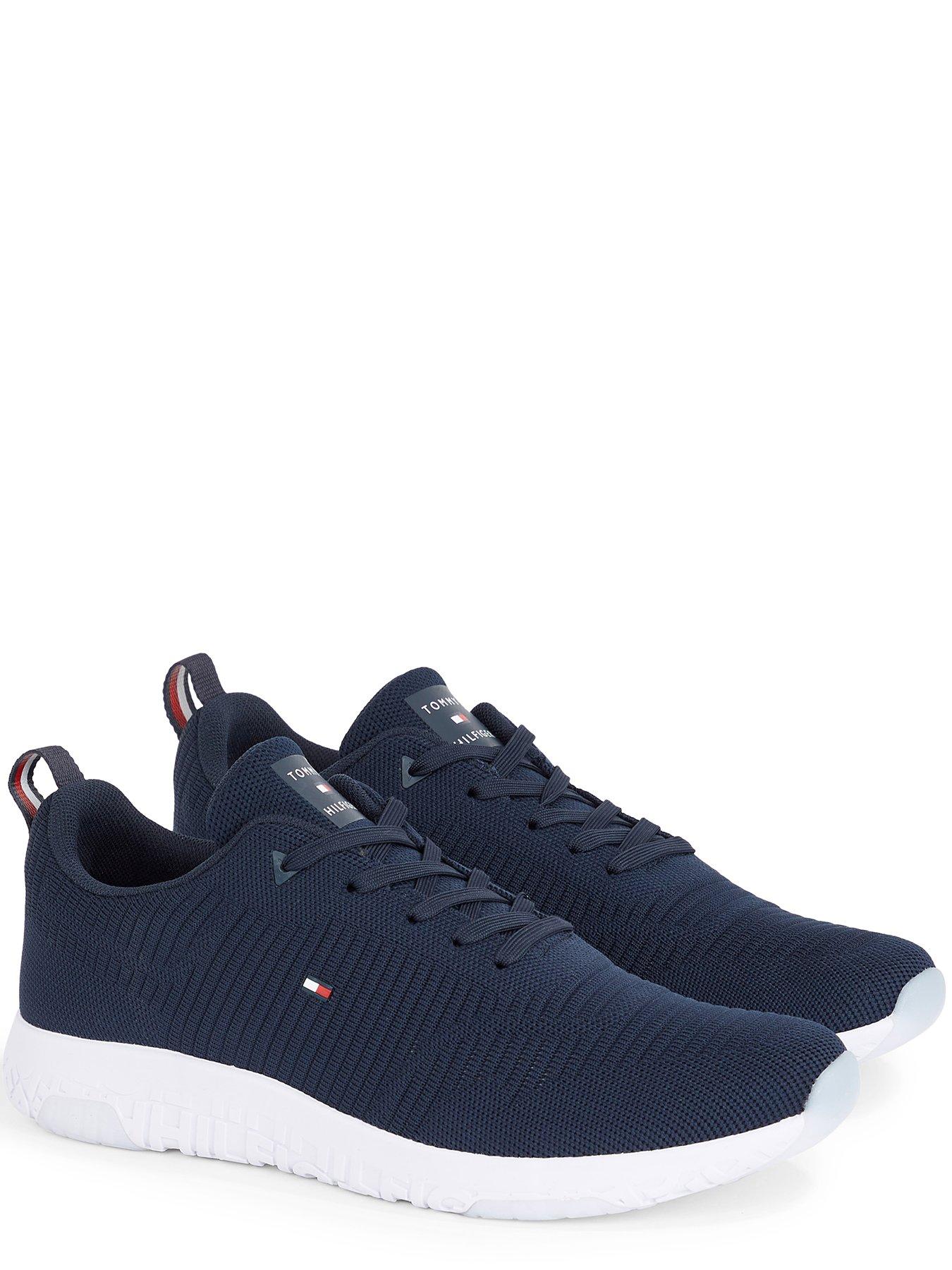 tommy-hilfiger-tommy-hilfiger-corporate-knit-rib-runner-trainers-navystillFront