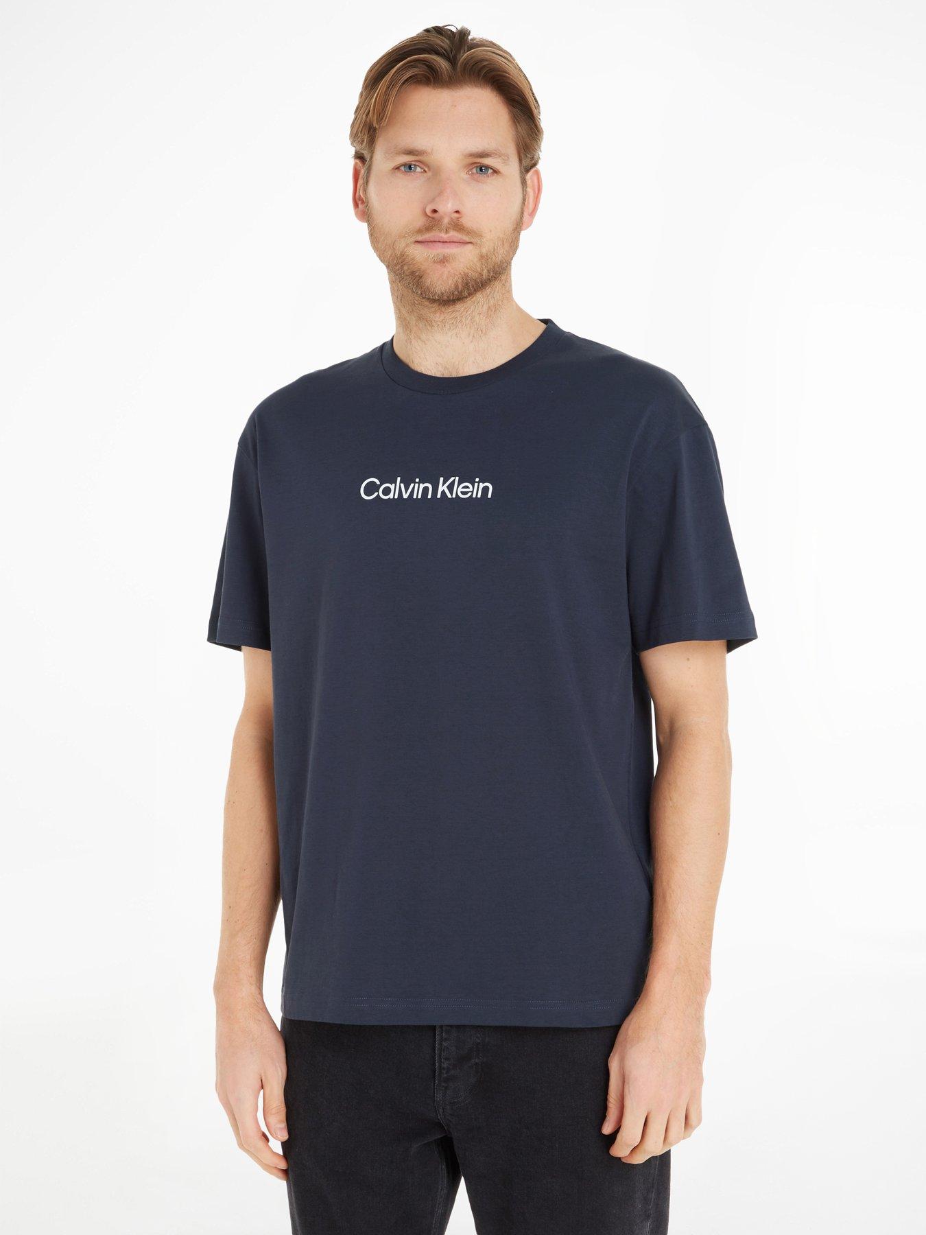 Calvin Klein Hero Logo Comfort T-Shirt - Navy
