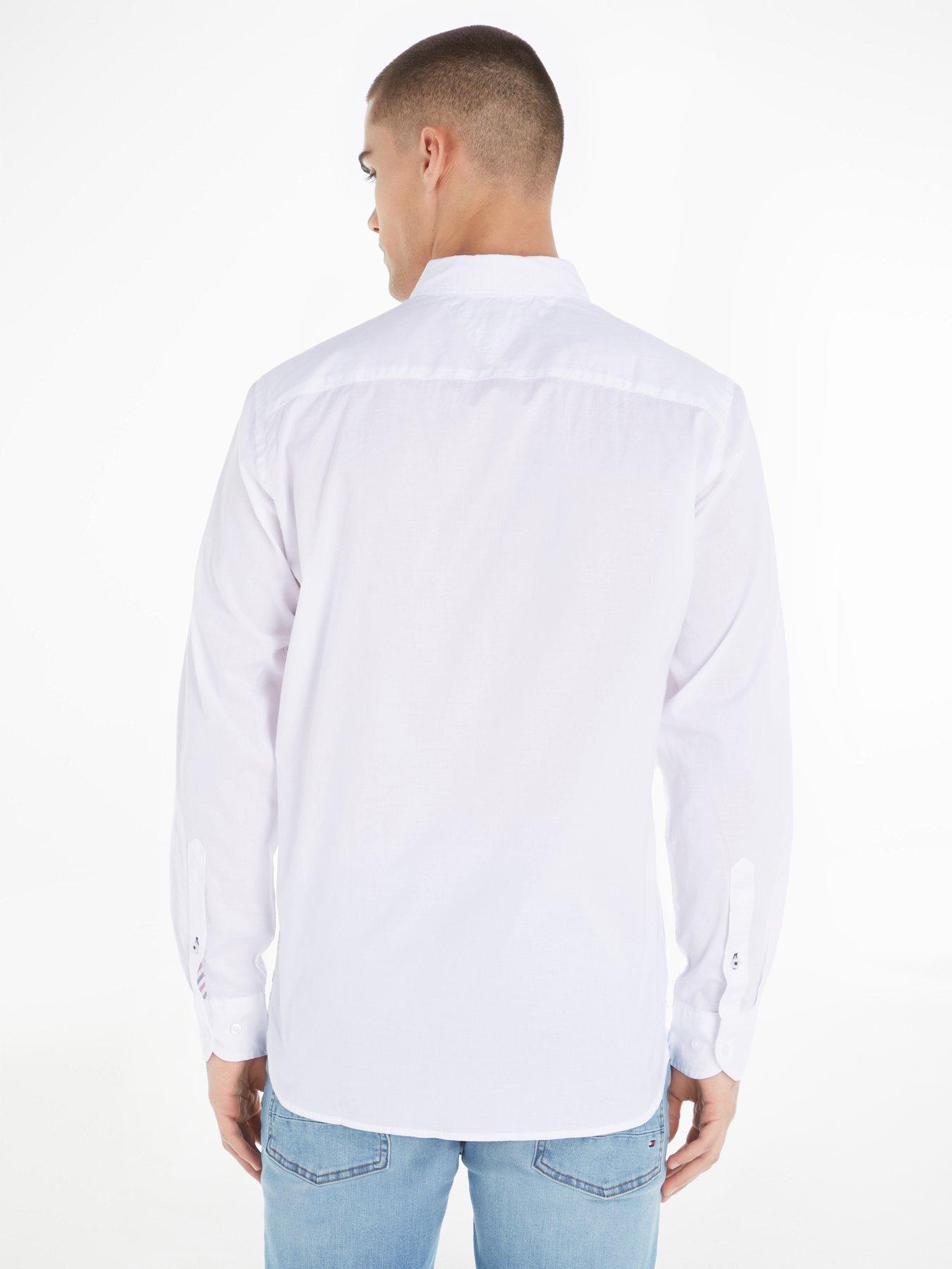 tommy-hilfiger-tommy-hilfiger-core-flex-poplin-regular-fit-long-sleeve-shirt-whitestillFront