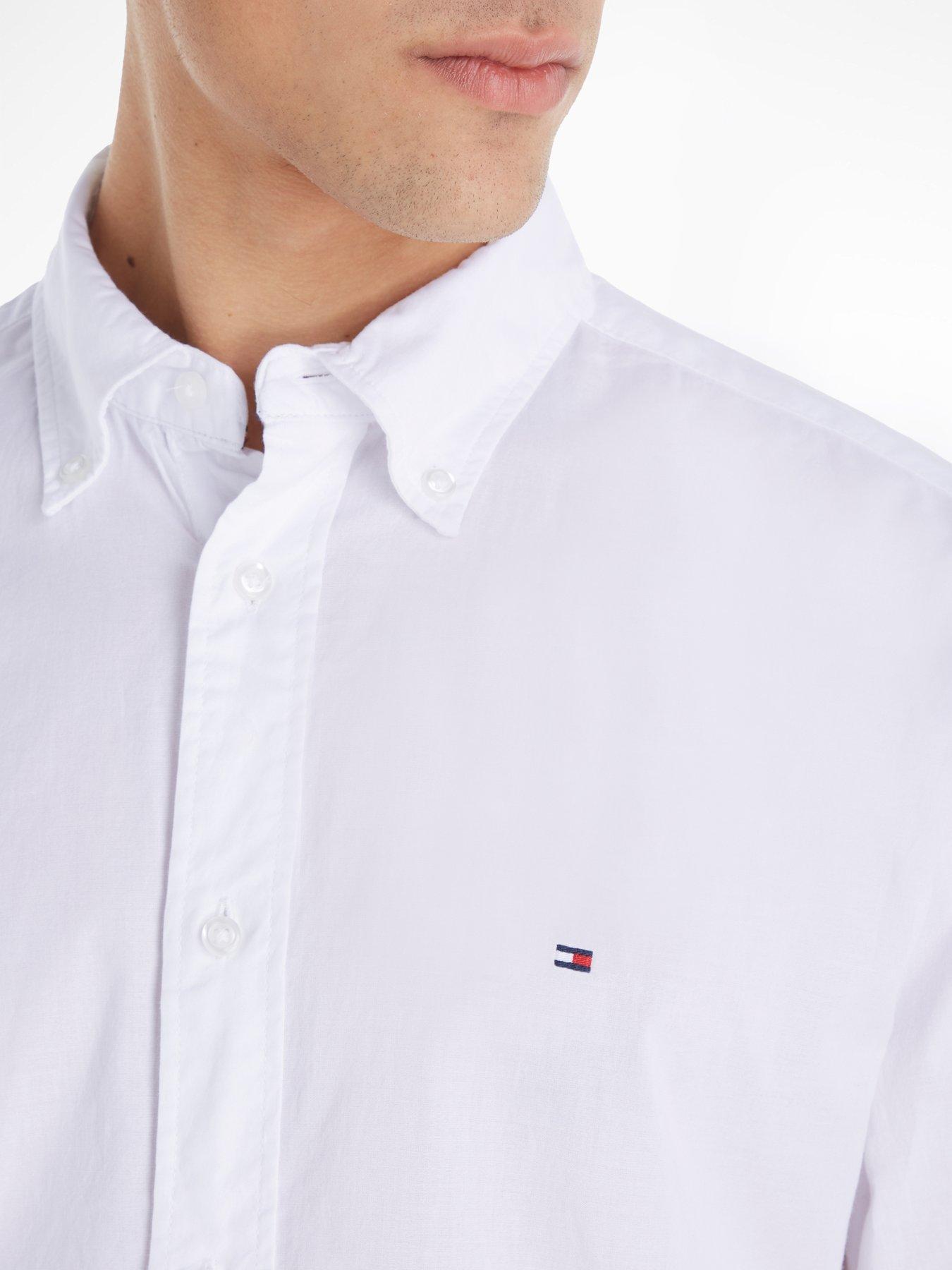 tommy-hilfiger-tommy-hilfiger-core-flex-poplin-regular-fit-long-sleeve-shirt-whiteoutfit