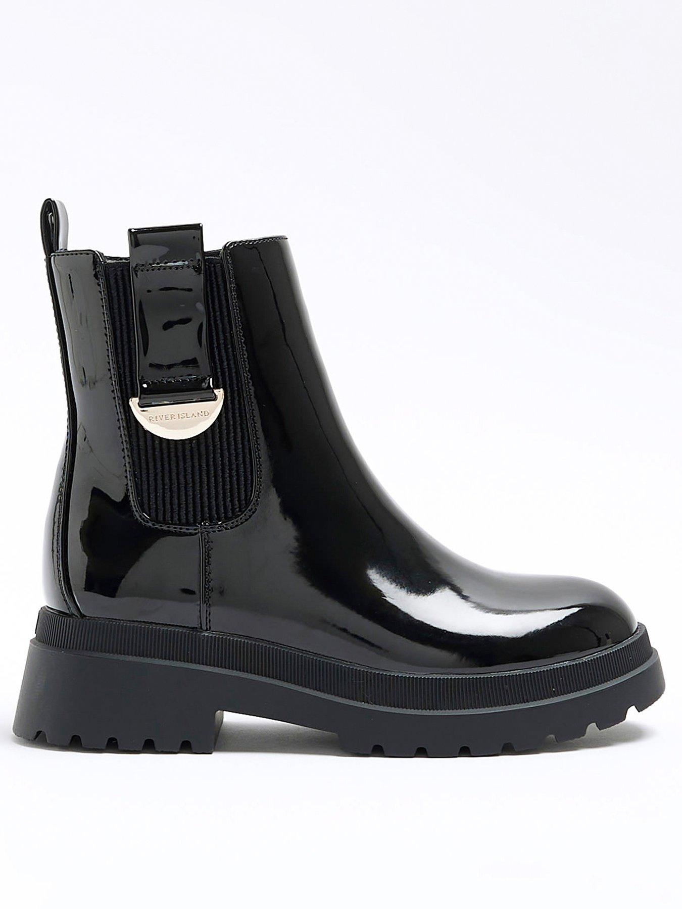 River island hot sale black chelsea boots