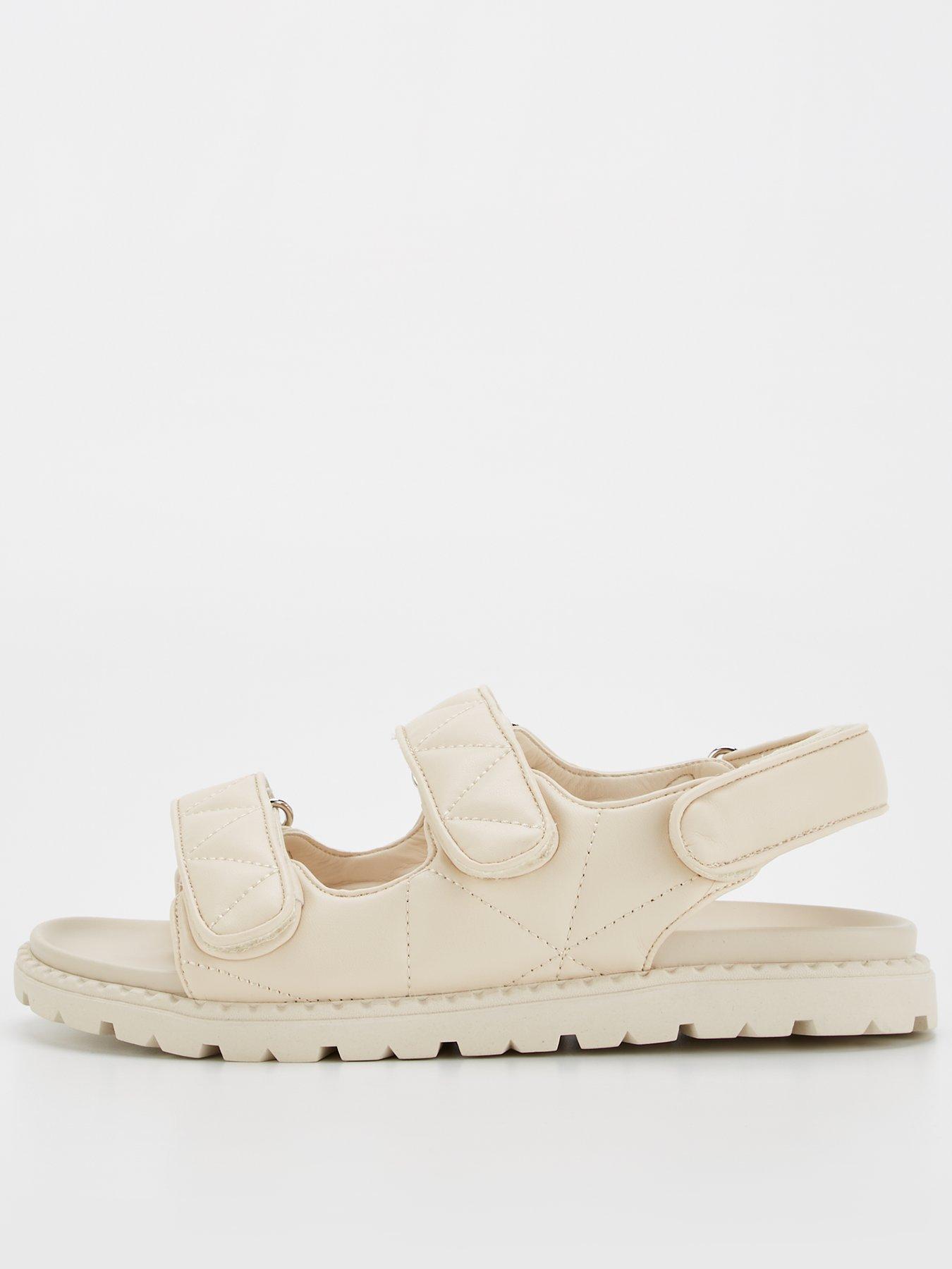 v-by-very-wide-fit-chunky-quilted-sandal-cream