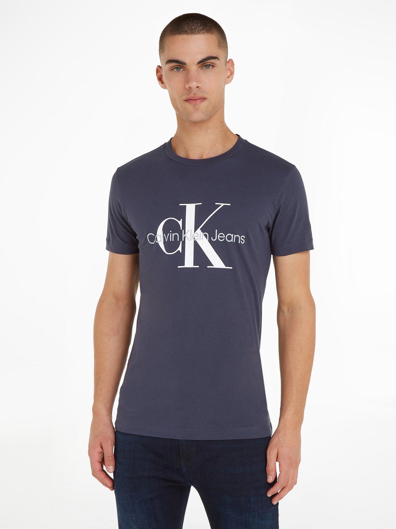 calvin-klein-jeans-core-monologo-slim-t-shirt-navy