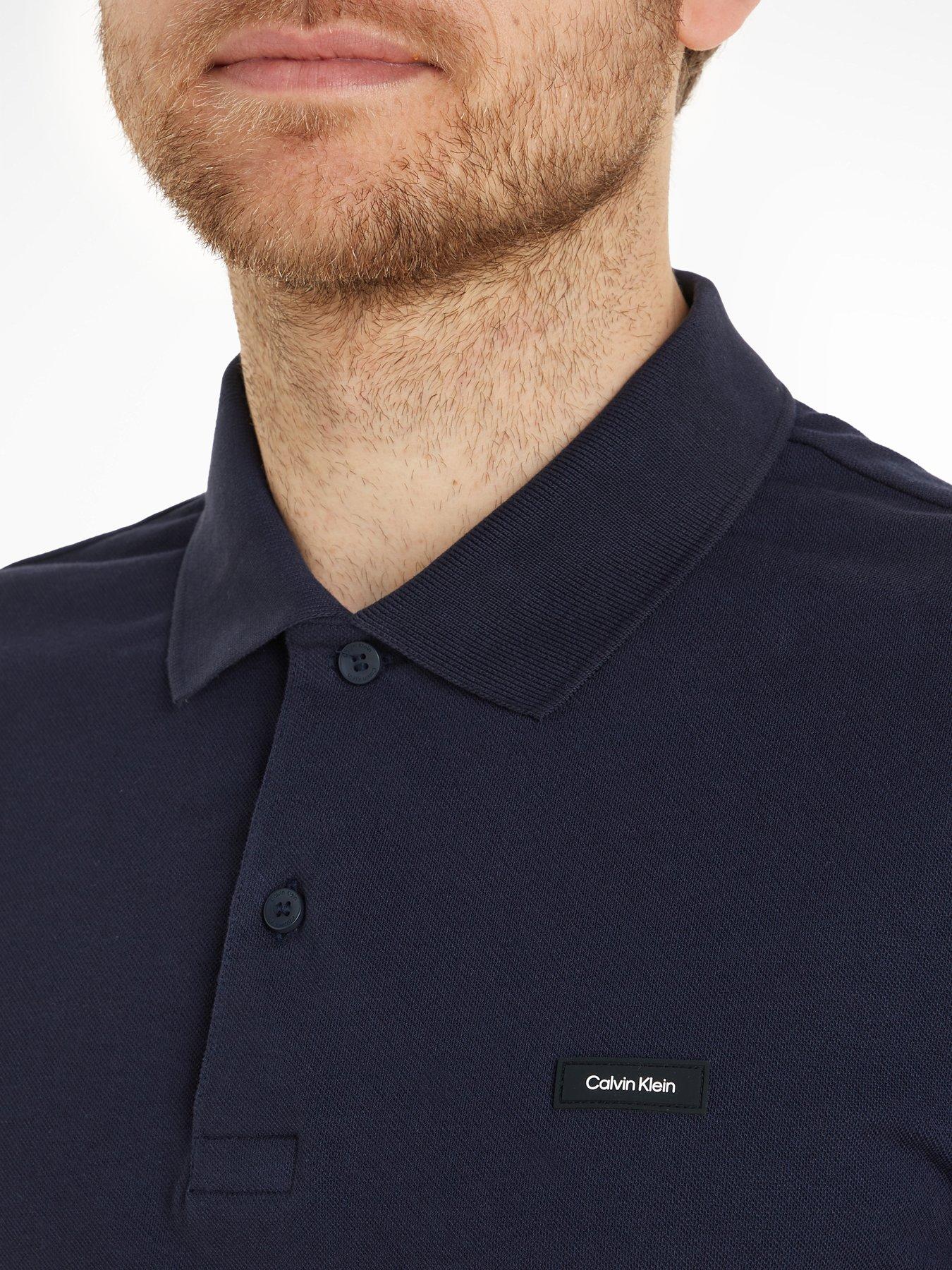 calvin-klein-calvin-klein-stretch-pique-slim-button-polo-shirt-navyoutfit