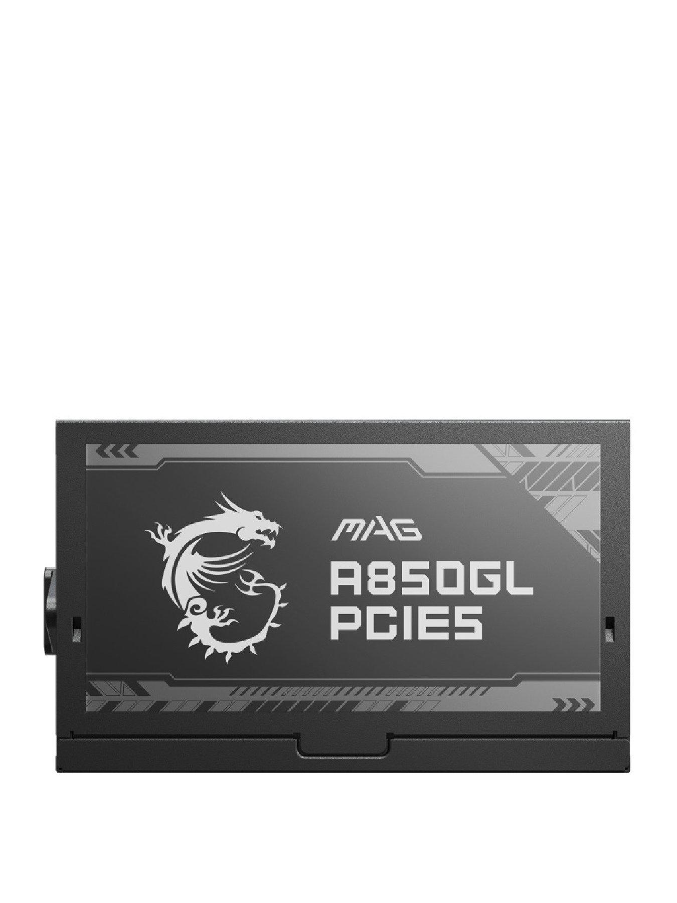 Image 2 of 5 of MSI 850W Gold MAG A850GL PC Power Supply