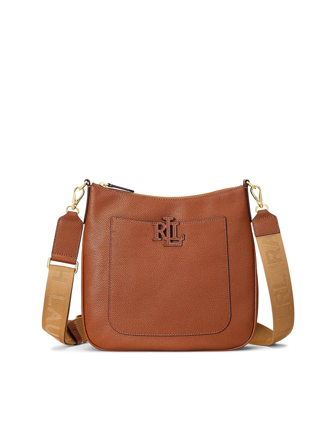 Ralph lauren tan online crossbody bag