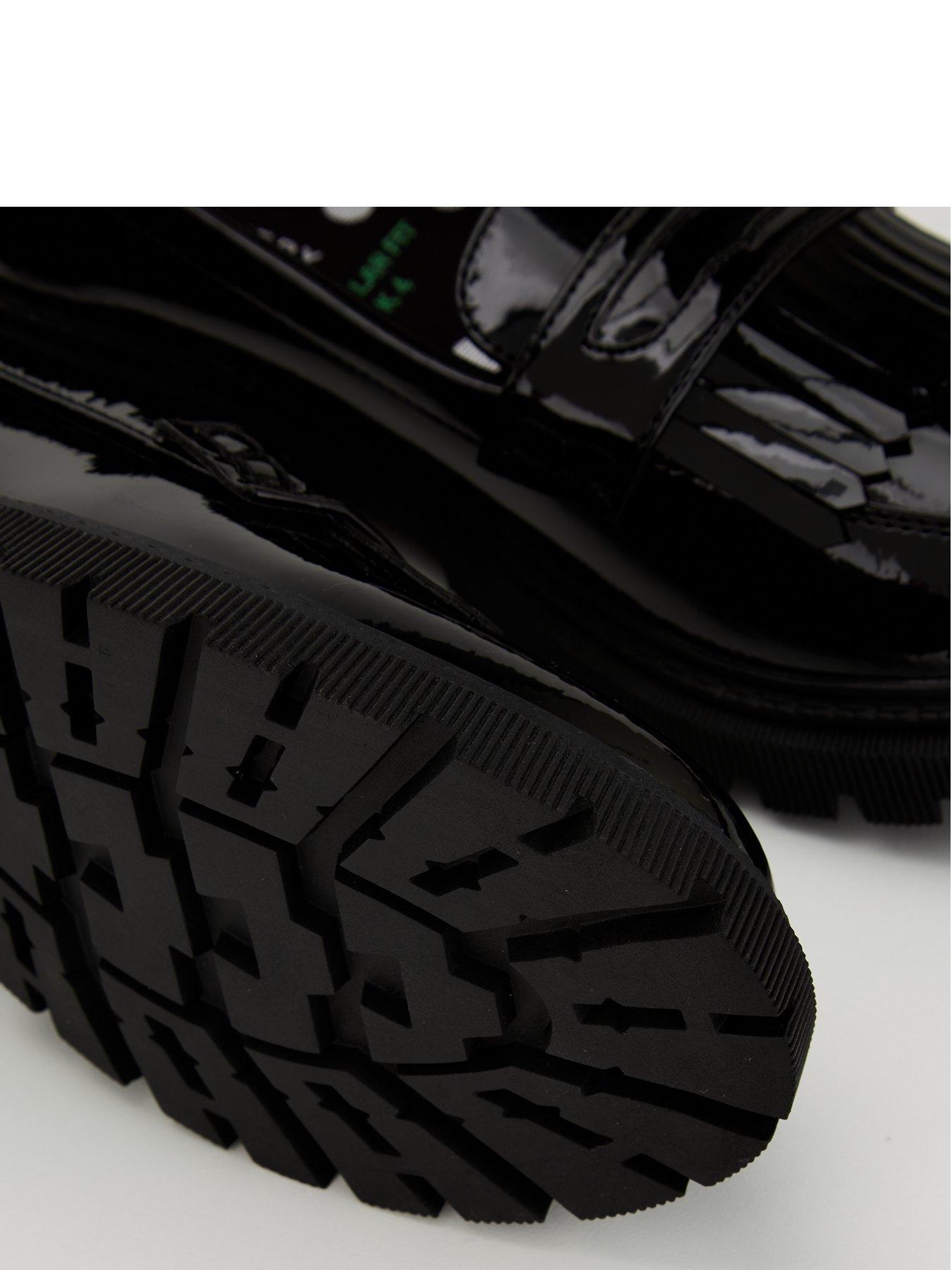 Image 5 of 6 of V by Very Older Girls Patent Leather Loafer School Shoe Chunky Sole